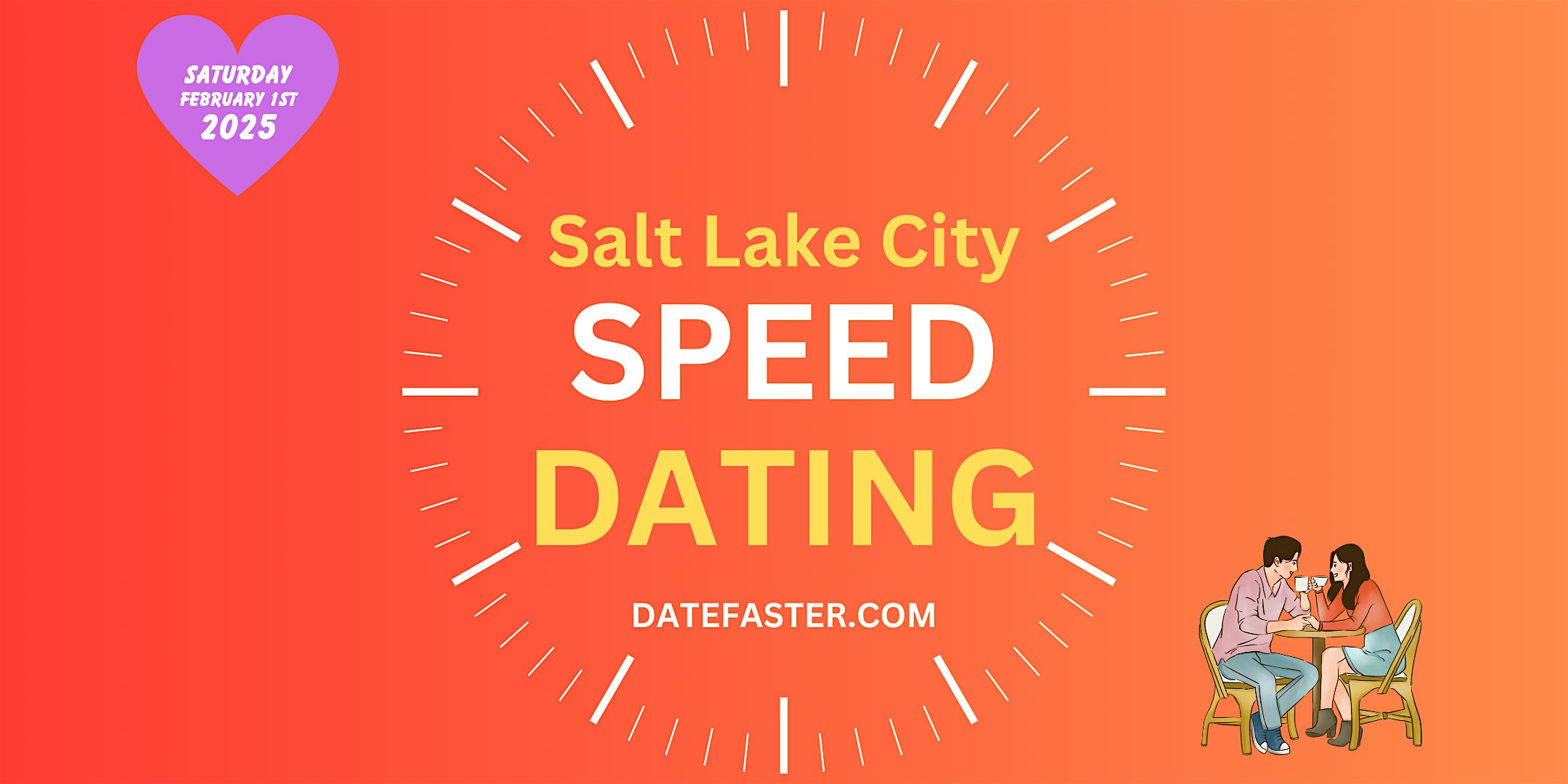 Speed Dating Salt Lake City Singles 24-39 – Salt Lake City, UT