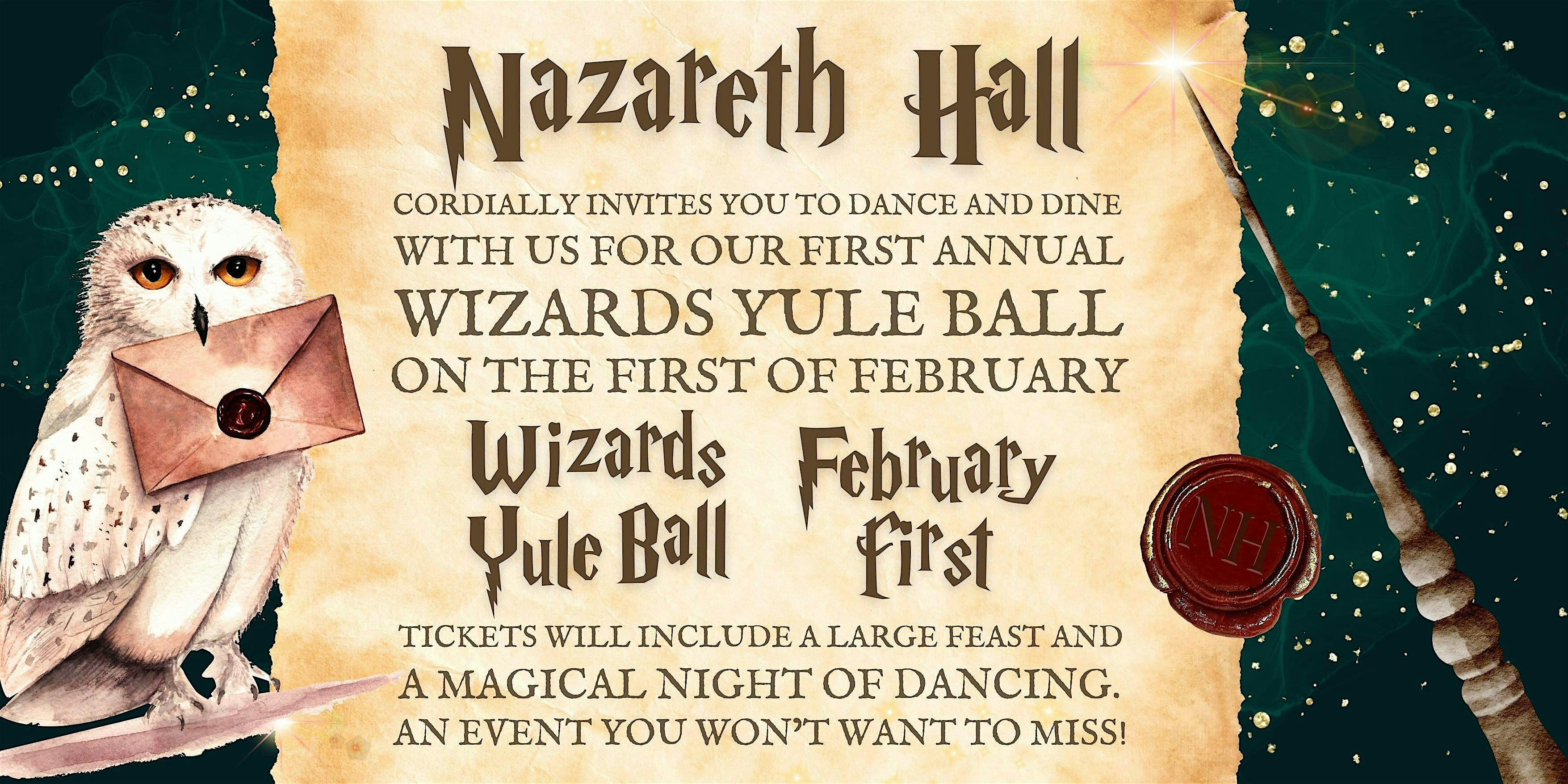 Wizards Yule Ball at Nazareth Hall – Grand Rapids, OH