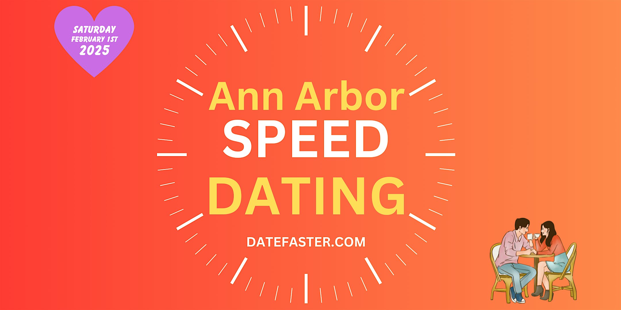 Speed Dating Ann Arbor Singles 24-39 – Ann Arbor, MI