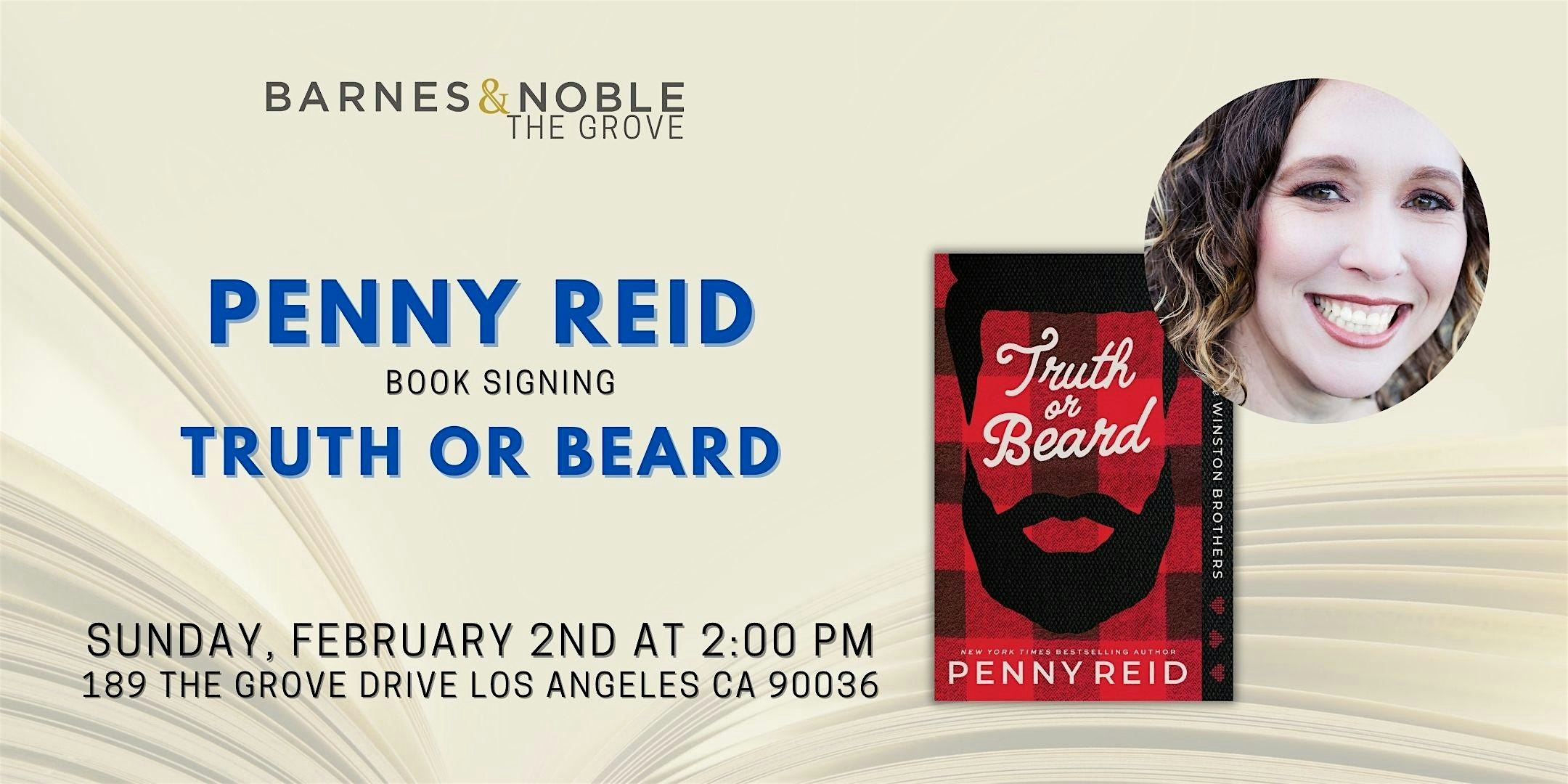 Penny Reid discusses TRUTH OR BEARD at B&N The Grove – Los Angeles, CA