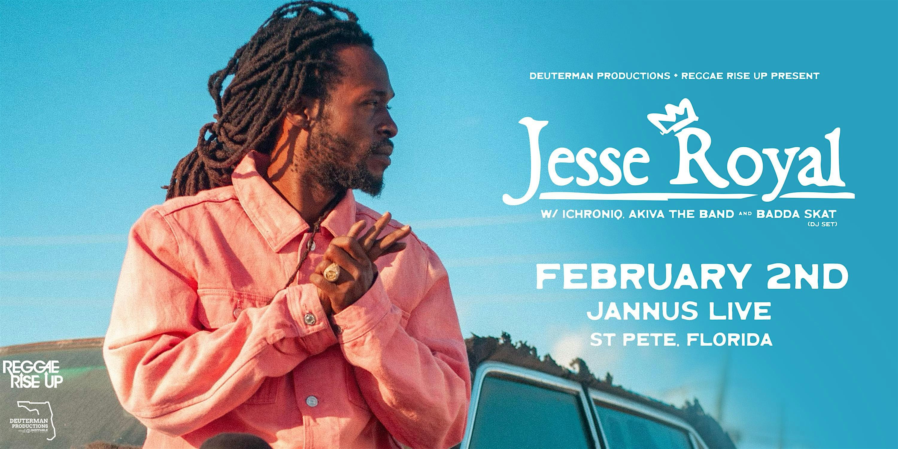 JESSE ROYAL w/ ICHRONIQ, AKIVA, & BADDA SKAT – ST PETE – Saint Petersburg, FL