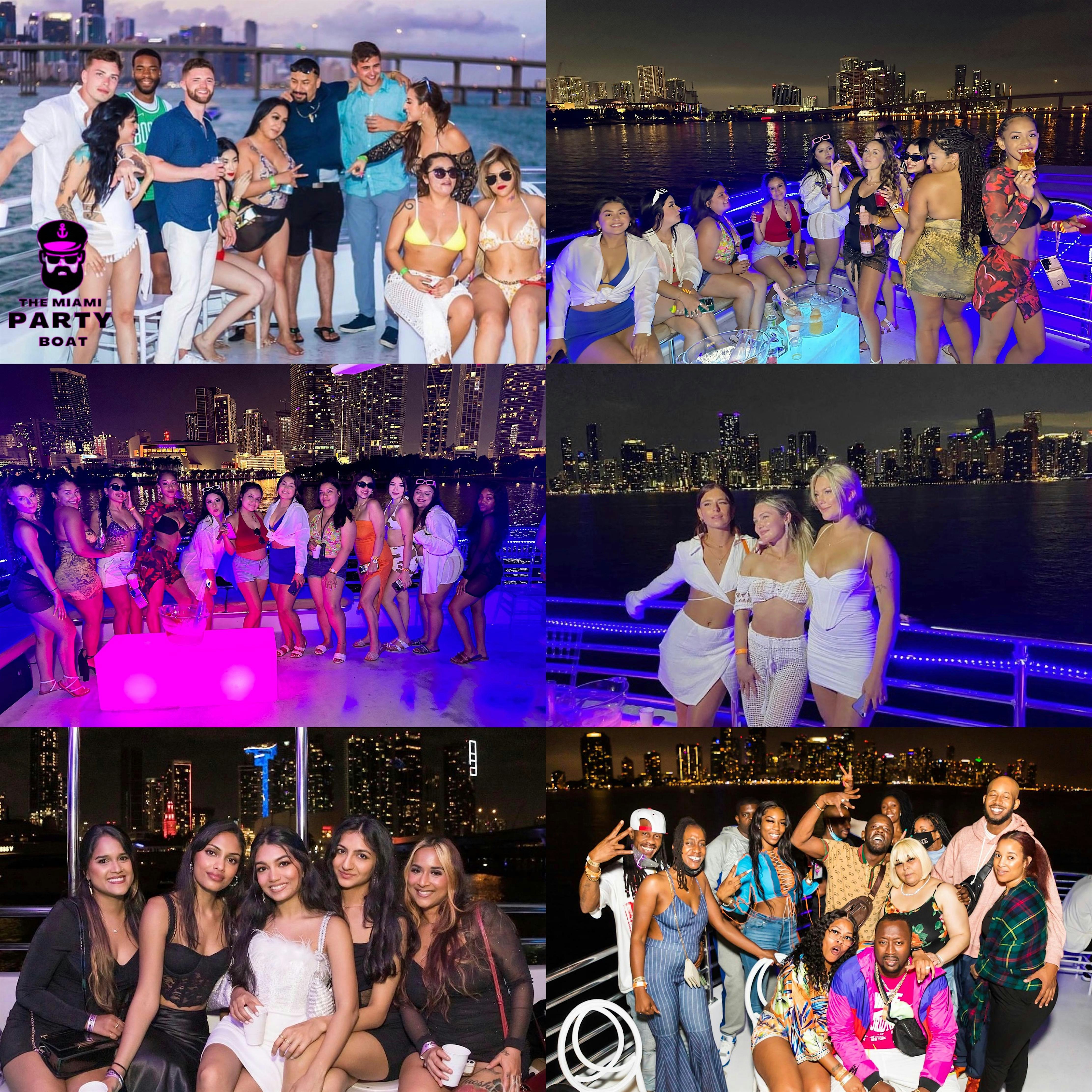 Boat Party – Booze Cruise + OPEN BAR – Miami, FL