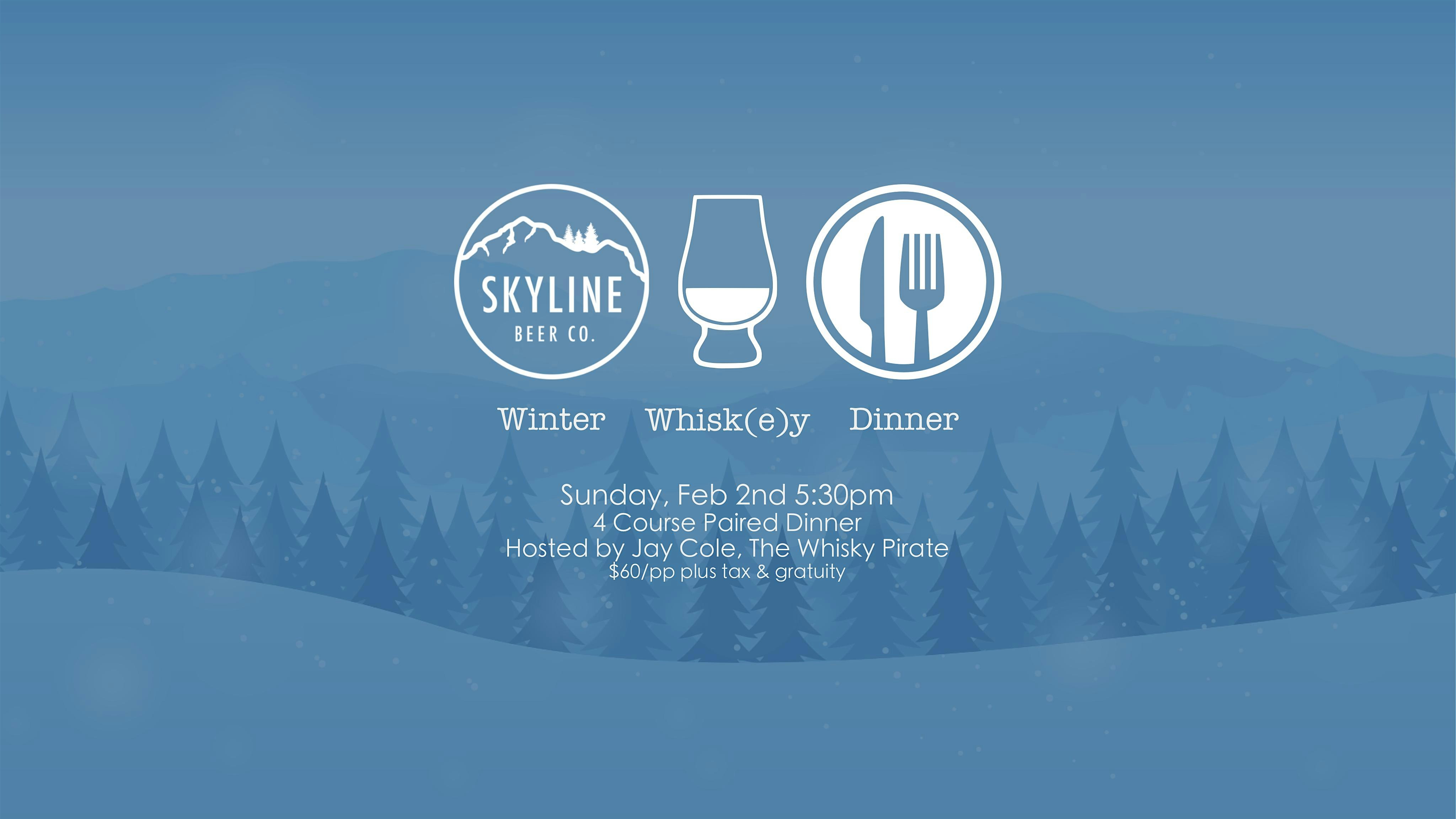 Winter Whisky Dinner – Westfield, MA