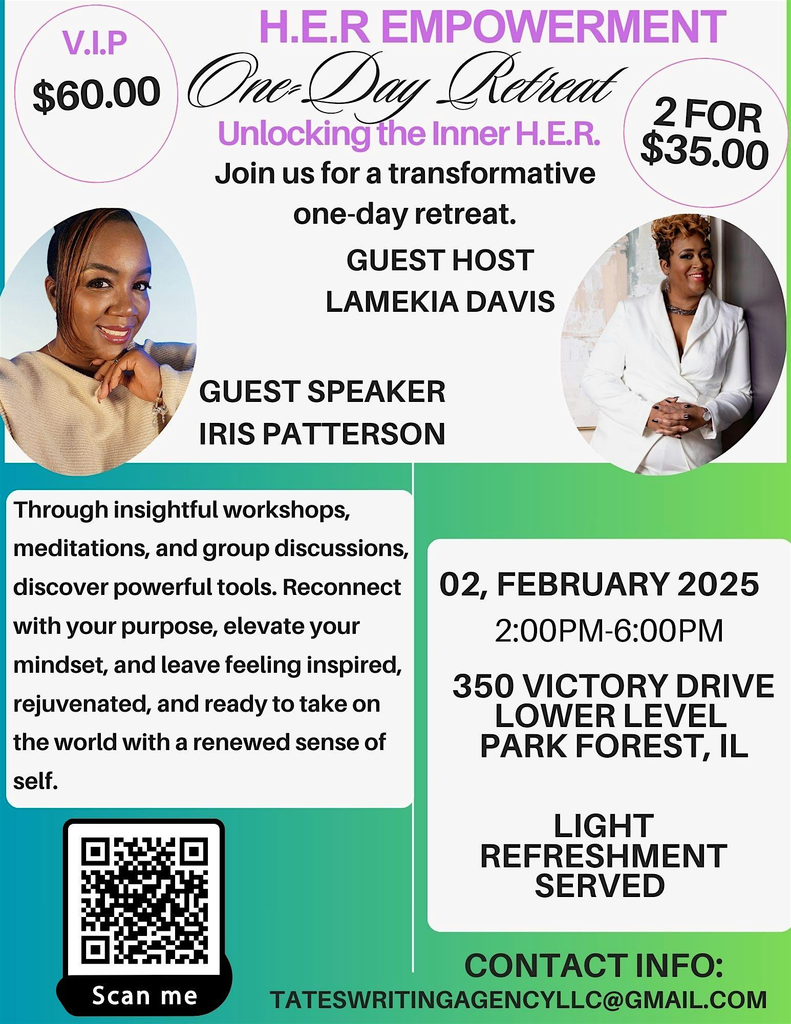 H.E.R. emPowerment “Unlocking the Inner H.E.R.” – Park Forest, IL