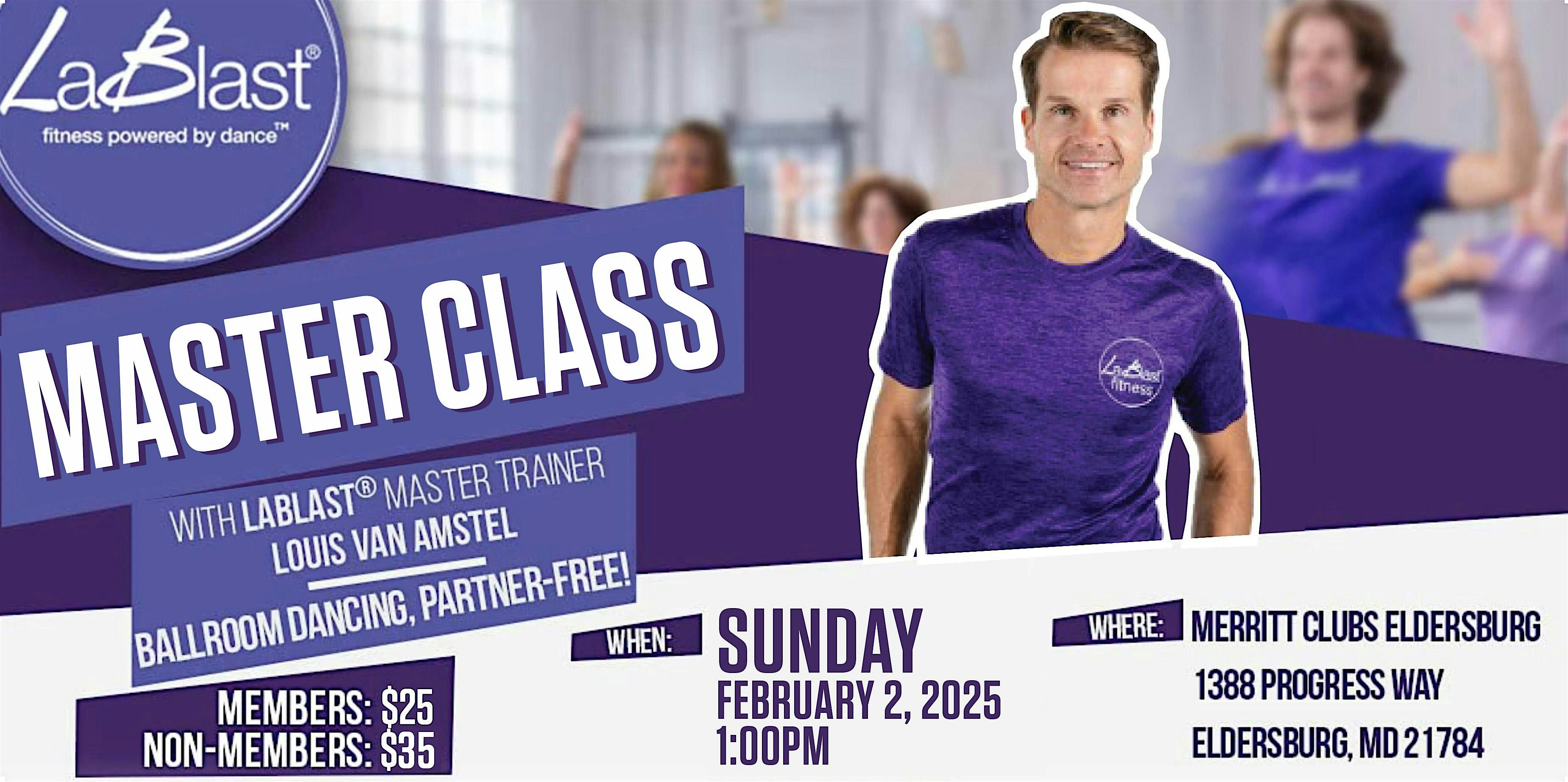 LaBlast MasterClass With Louis Van Amstel – Eldersburg, MD