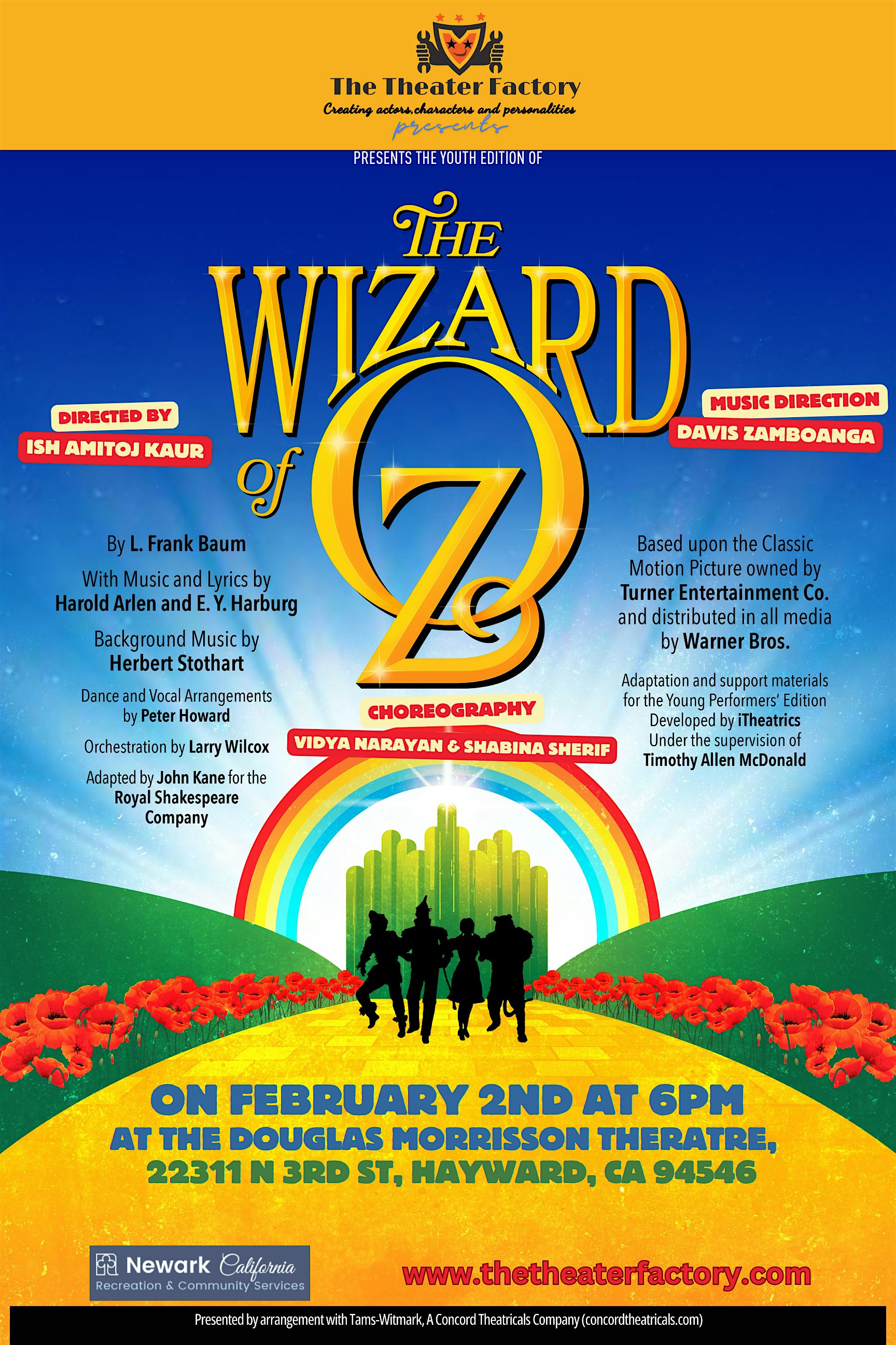 The Theater Factory’s Wizard Of Oz – Hayward, CA