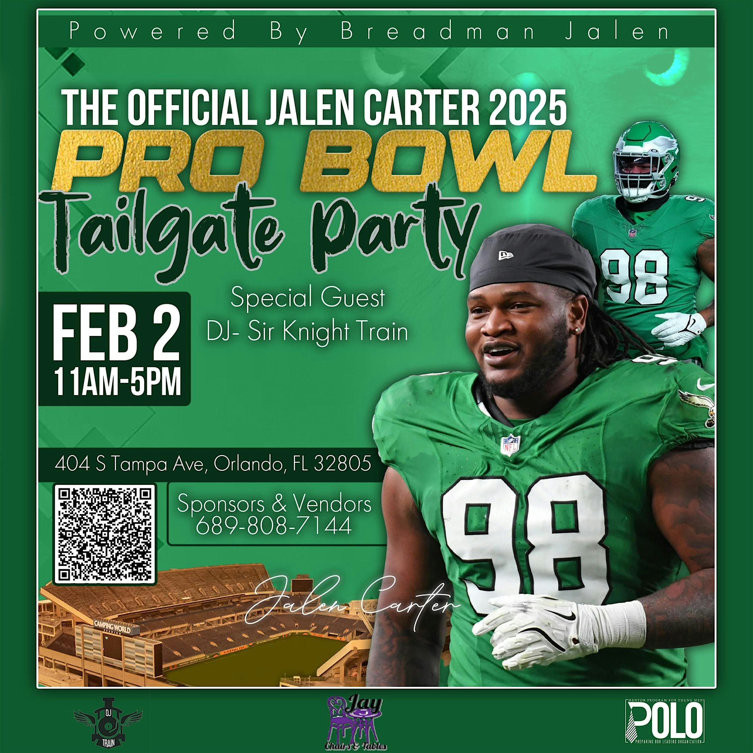 The Official Jalen Carter Tailgate – Orlando, FL