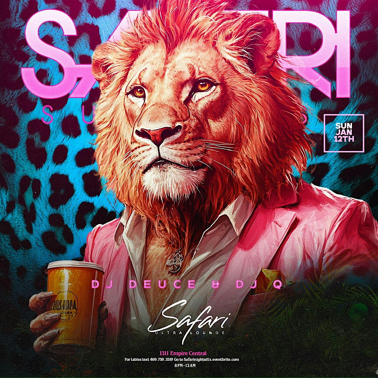 “Safari Sundays” @ Safari – Dallas, TX