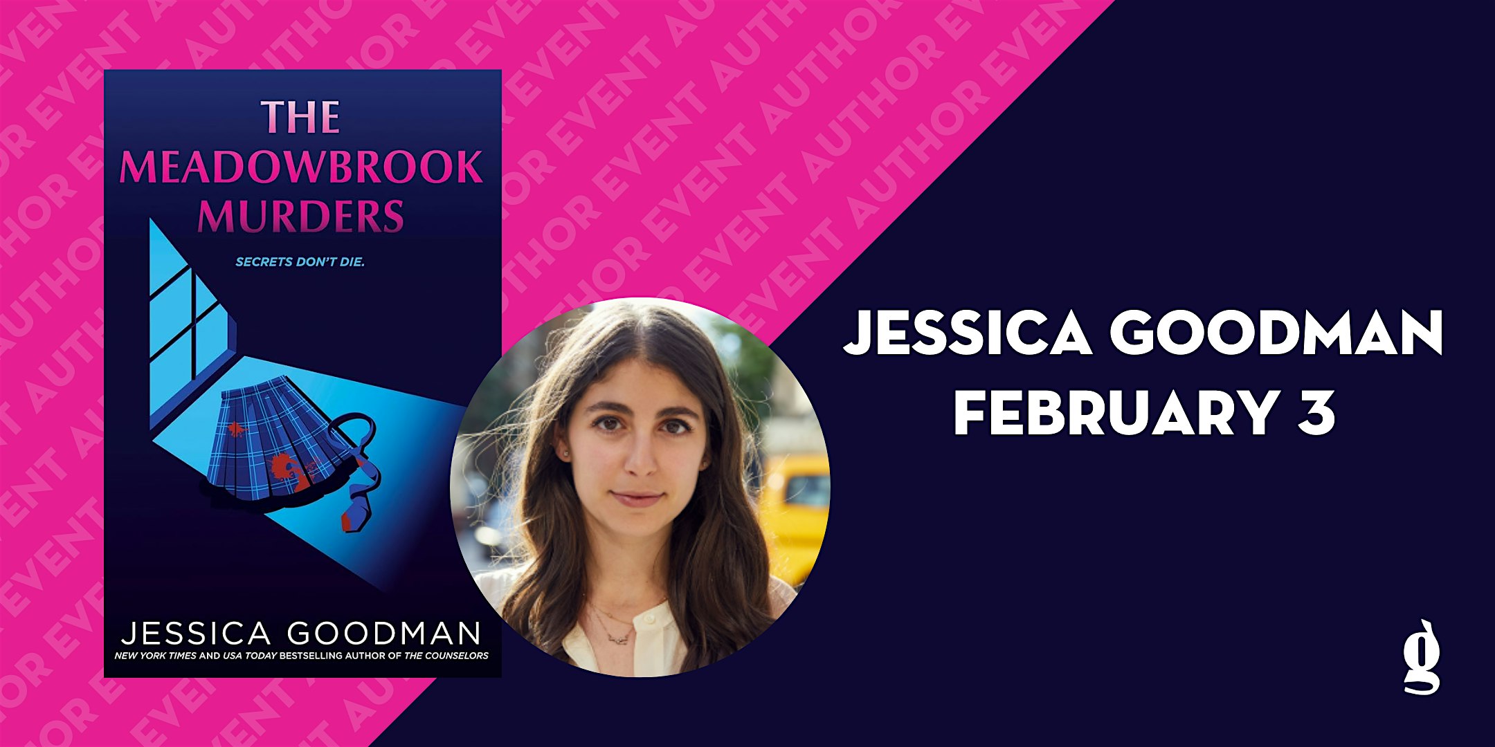 Book Event: Jessica Goodman with Hayley Krischer – Brooklyn, NY