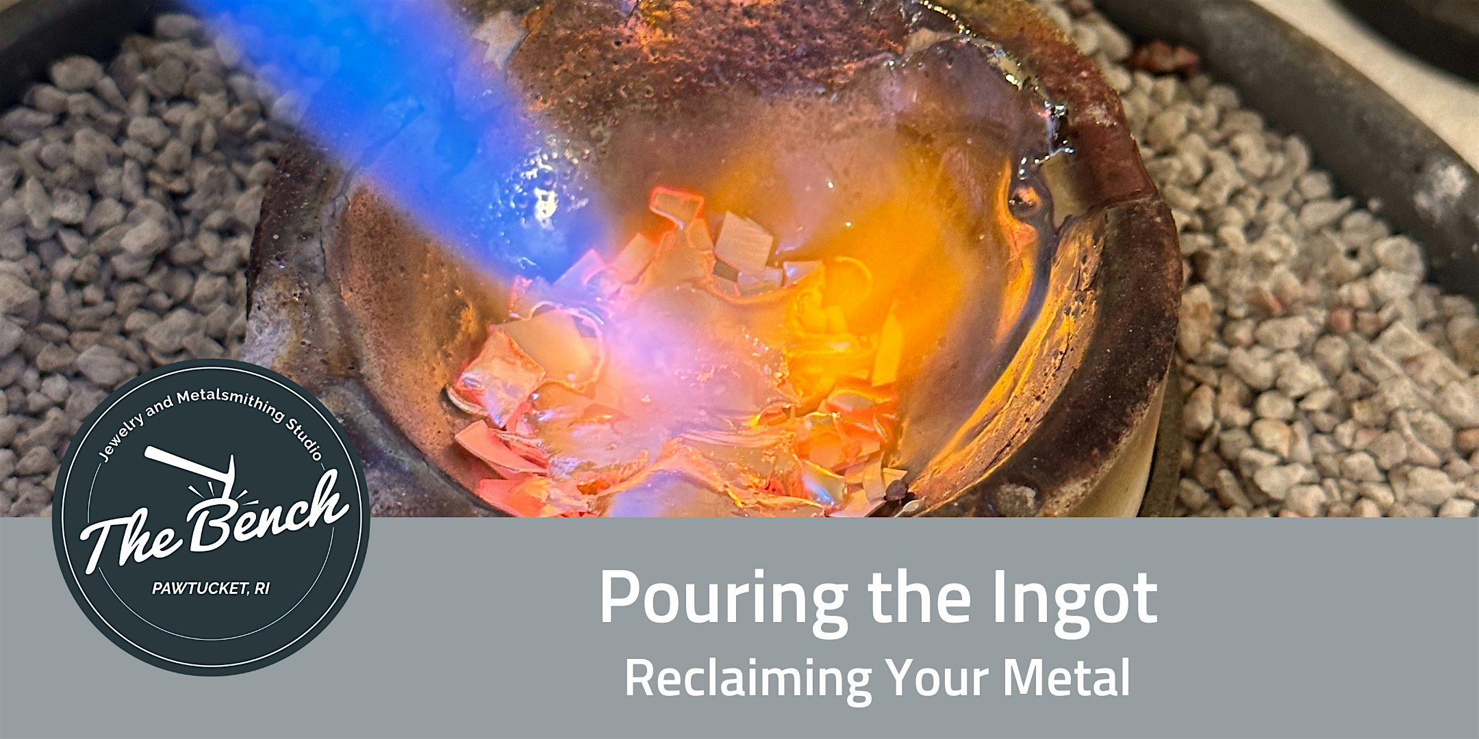 Pouring the Ingot – Reclaiming Your Metal – Pawtucket, RI