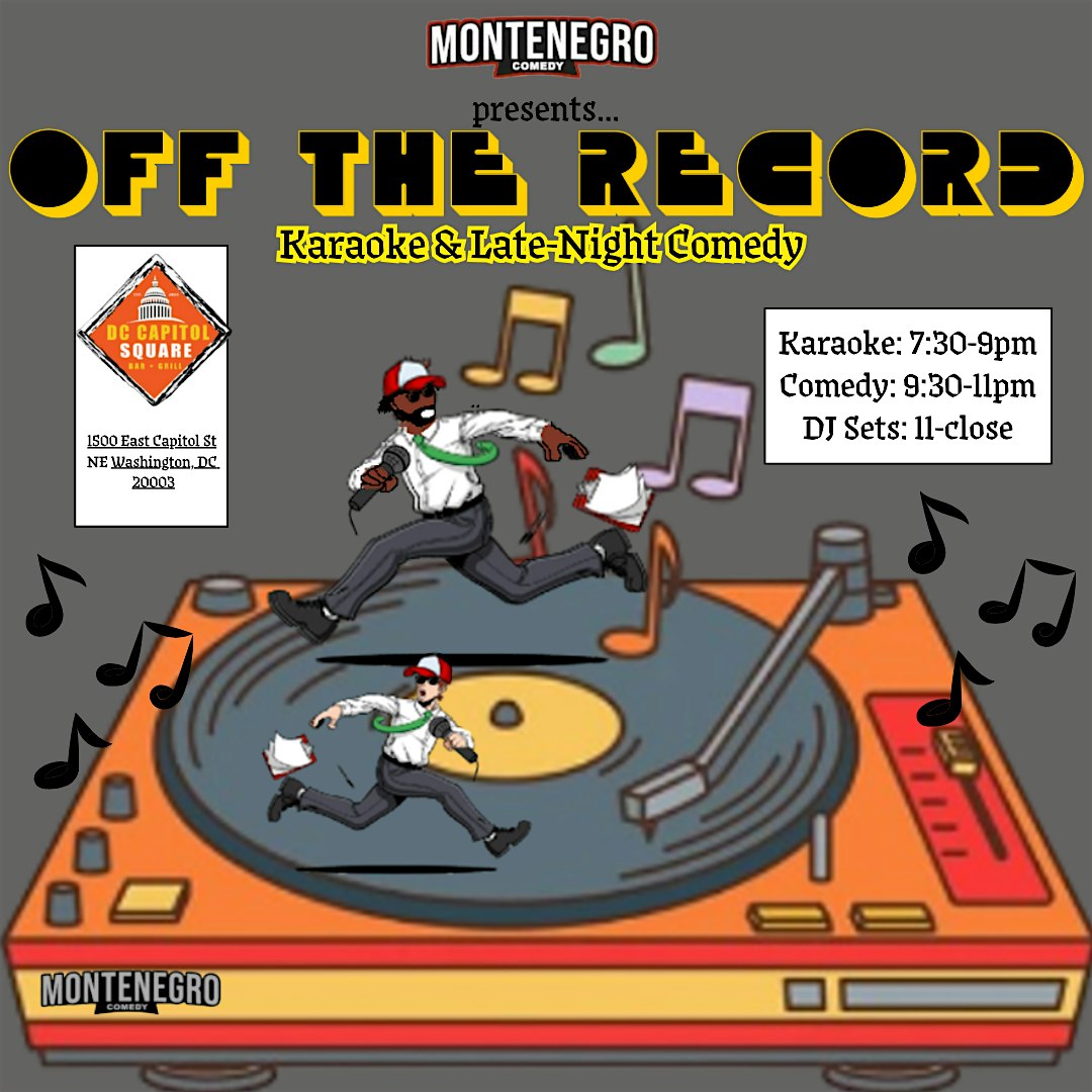 Off the Record: Karaoke & Late-Night Comedy – Washington, DC