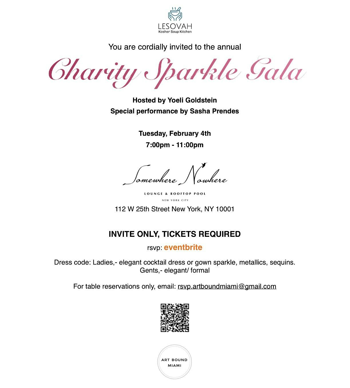 Charity Sparkle Gala – New York, NY