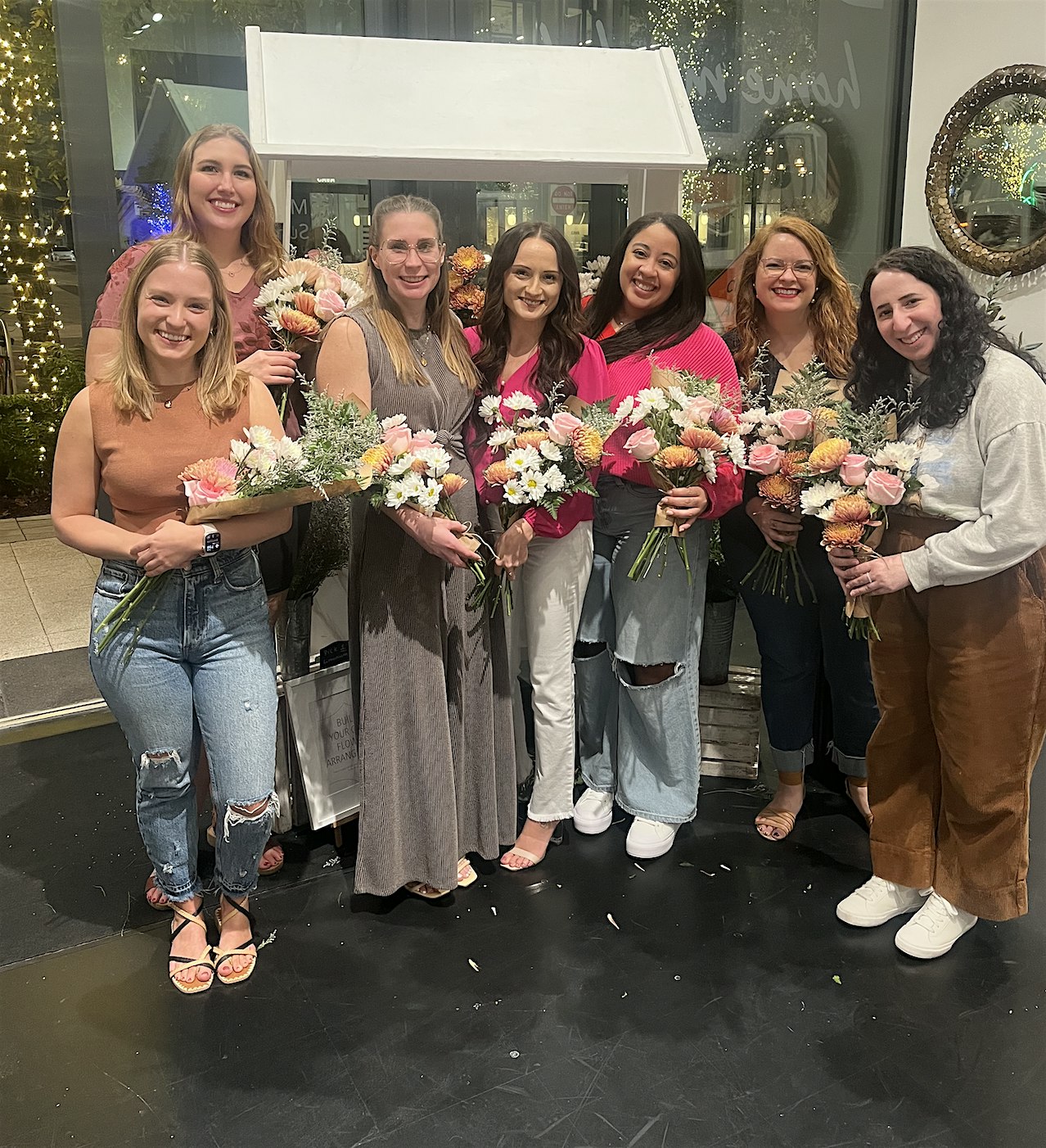 Bouquet and Brew – Valentine’s Day Flower Workshop at 3 Daughters Brewery – St. Petersburg, FL