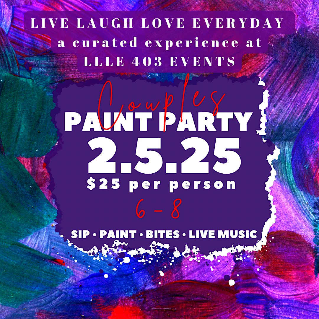 Couples Paint Party – Nashville, TN