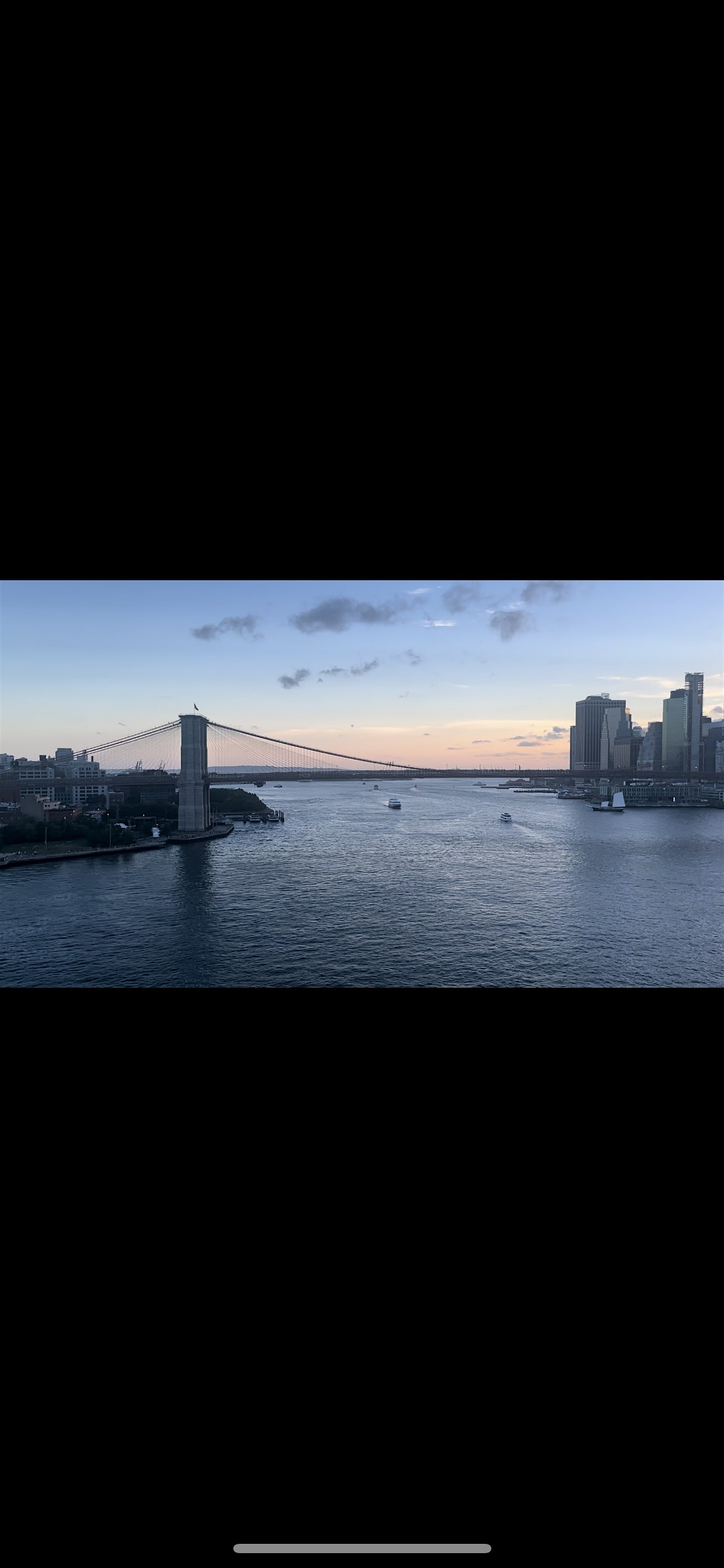 Jogging on the bridge – New York, NY