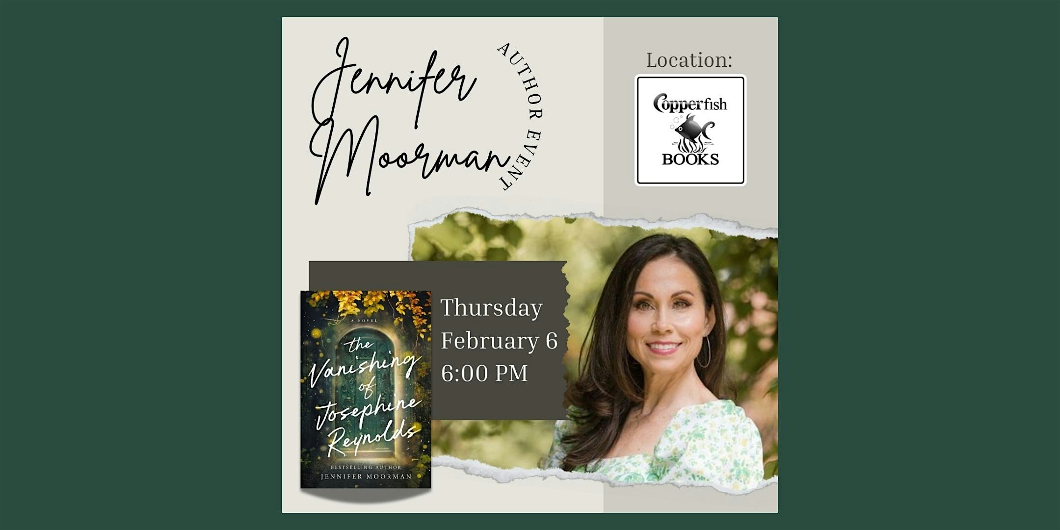 Author Jennifer Moorman “The Vanishing of Josephine Reynolds” – Punta Gorda, FL