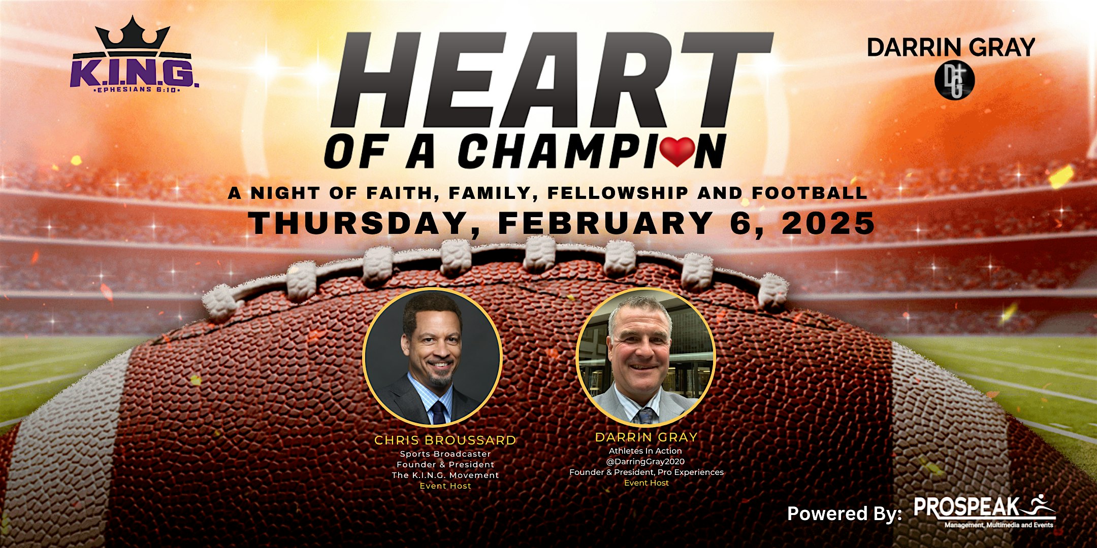 K.I.N.G. “HEART OF A CHAMPION” CELEBRATION 2025 – New Orleans, LA