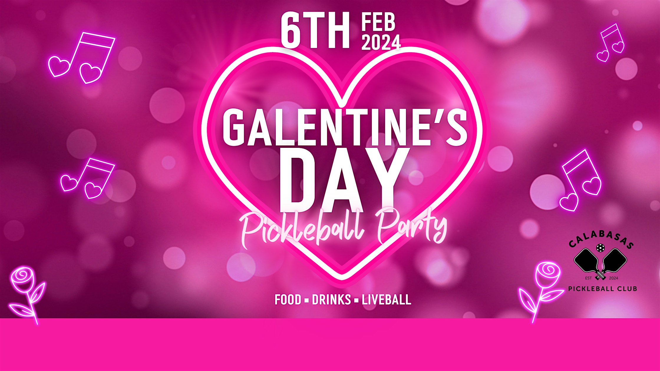 CPC Galentine’s Day Pickleball Party – Calabasas, CA