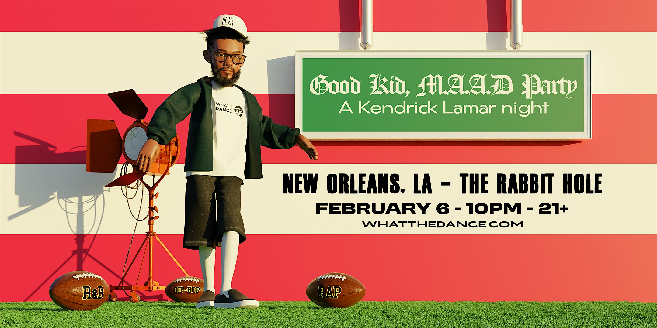 GOOD KID, M.A.A.D PARTY: Kendrick Lamar Night – NEW ORLEANS (21+) – New Orleans, LA