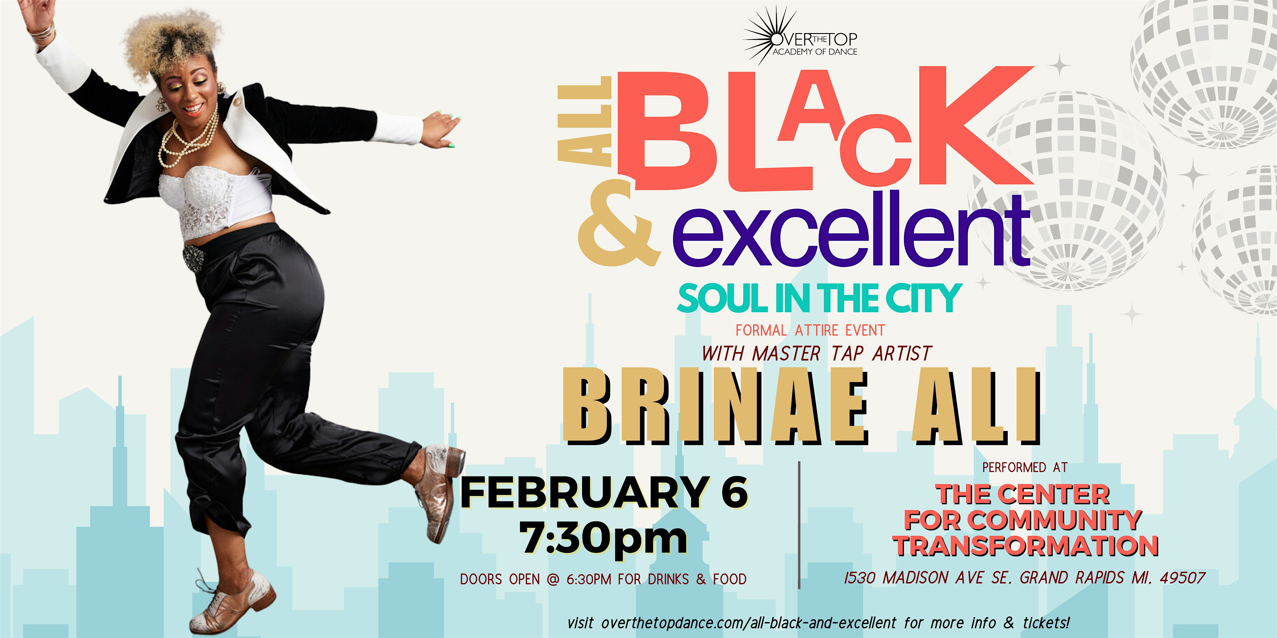 All Black & Excellent: Soul In The City featuring Brinae Ali – Grand Rapids, MI