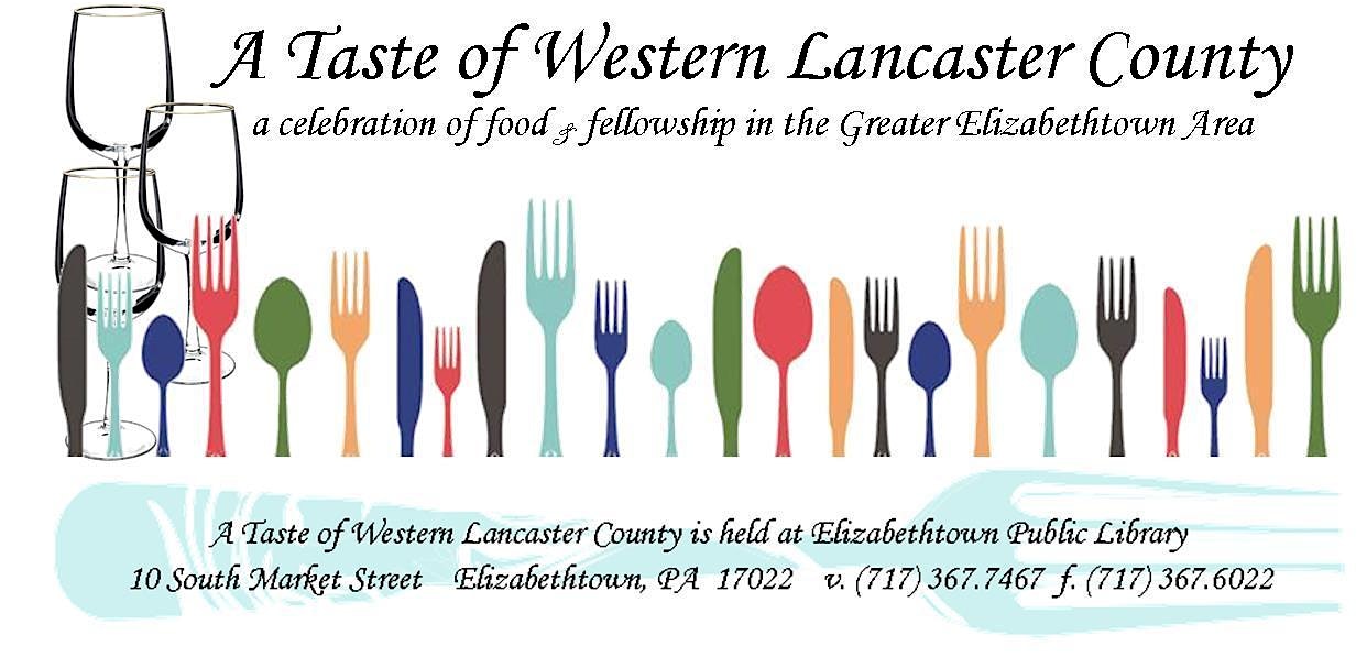 Taste of Western Lancaster County – 2025 – Elizabethtown, PA