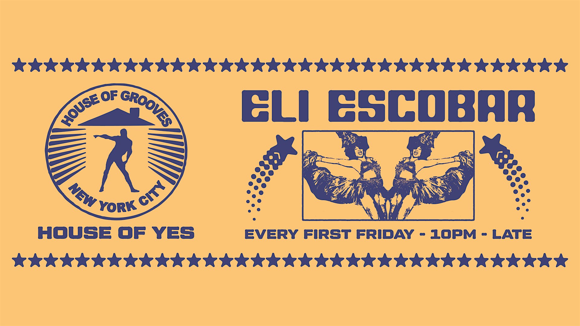 HOUSE OF GROOVES: Eli Escobar All Night + Ultra Violet & Friends – Brooklyn, NY