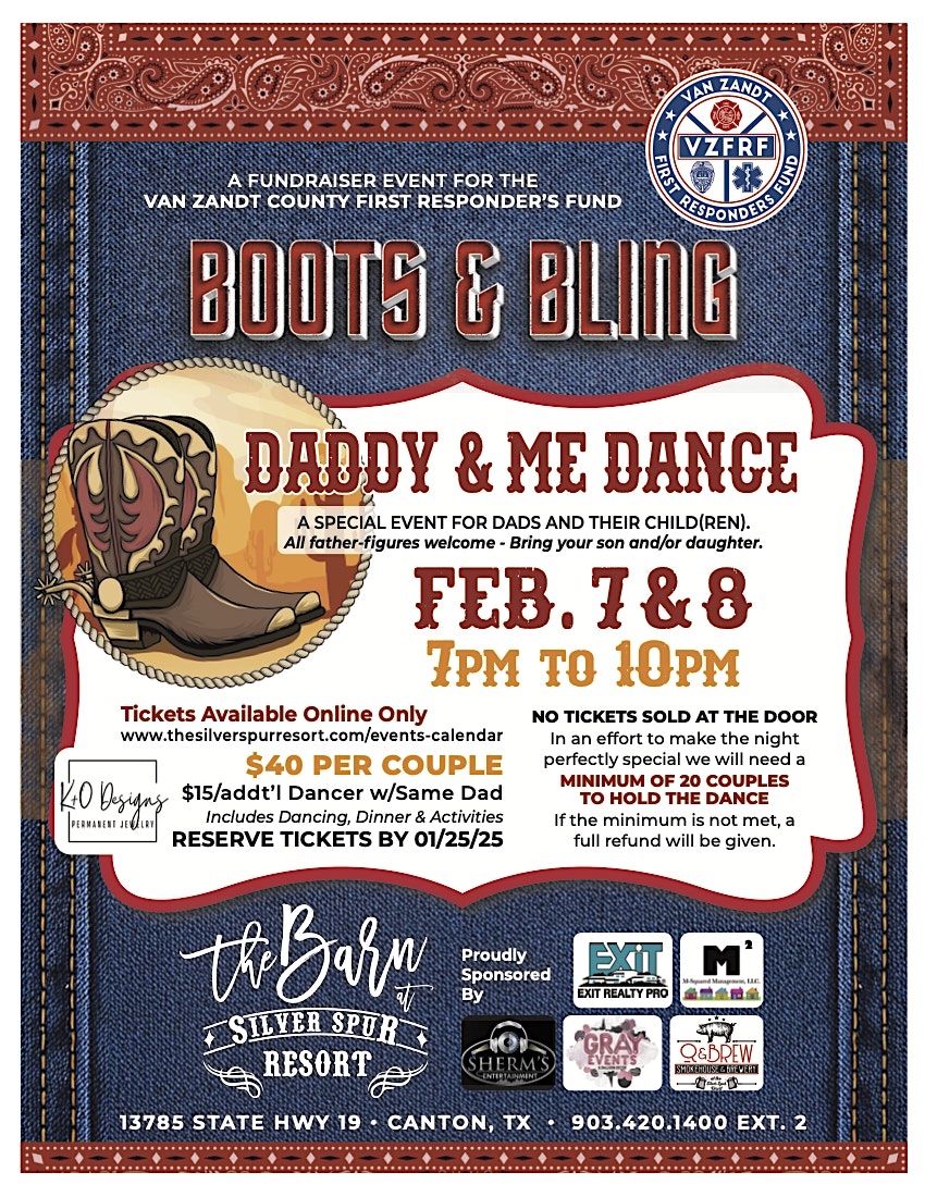 Daddy & Me Dance- Night 1 – Canton, TX