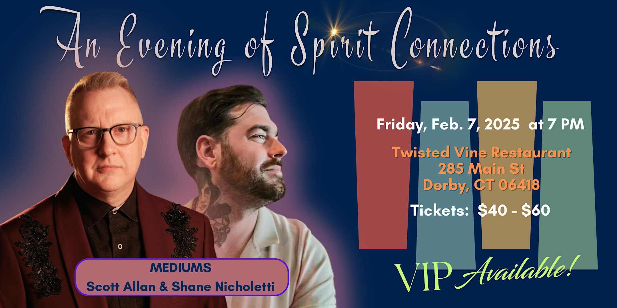 An Evening of Spirit Connections – Derby, CT