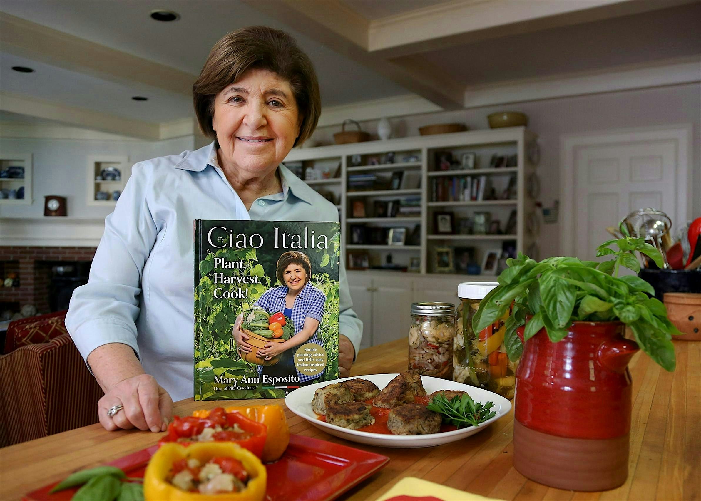 CIAO ITALIA: Plant, Harvest, Cook! An evening with Mary Ann Esposito – Rollinsford, NH