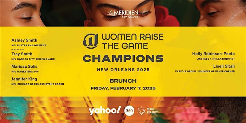 Women Raise The Game: Champions Brunch – New Orleans, LA