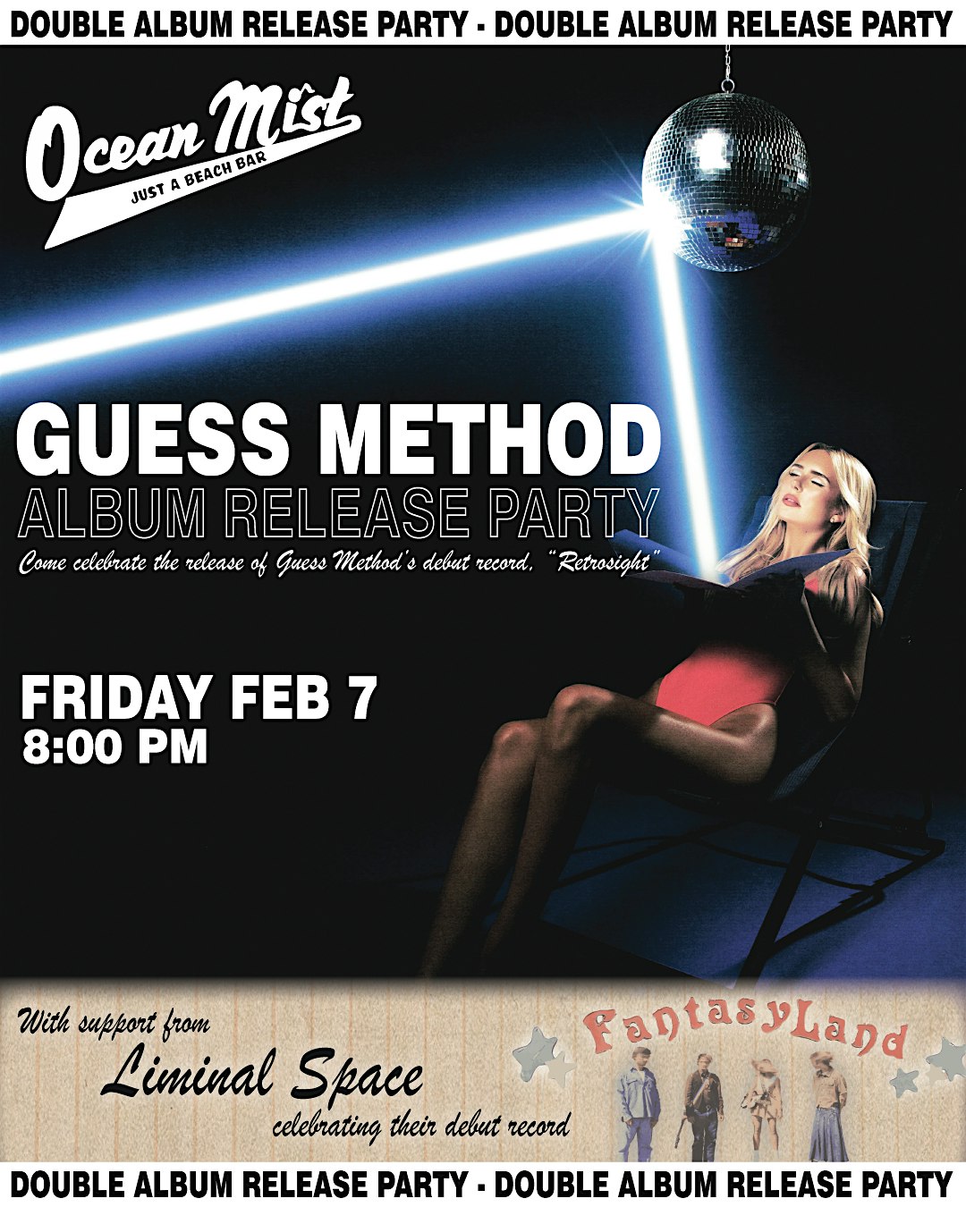 Guess Method (x2 sets) @ Ocean Mist w/ Liminal Space (album release shows) – South Kingstown, RI