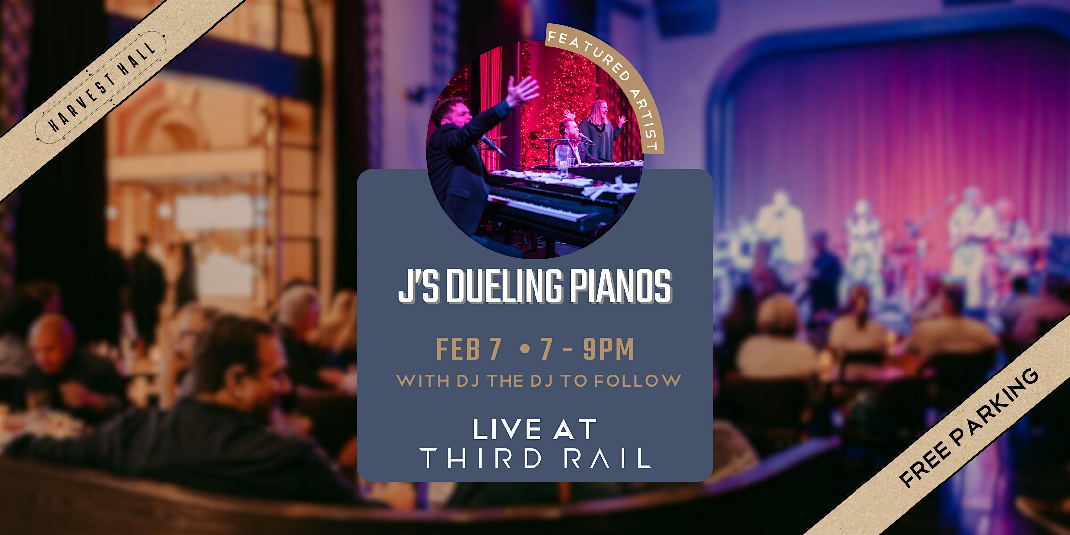 J’s Dueling Pianos LIVE in Third Rail! – Grapevine, TX