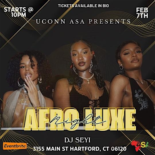 AFRO LUXE NIGHT – Hartford, CT