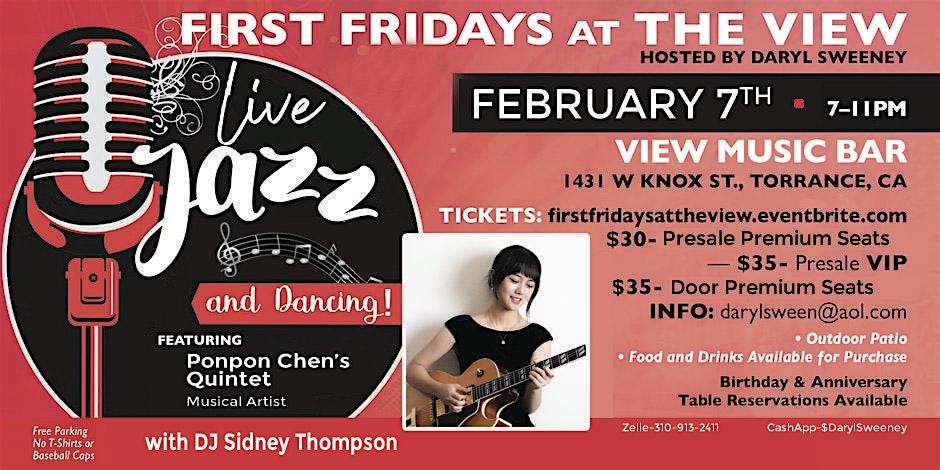 First Fridays at the View-Live Jazz & Dancing – Torrance, CA