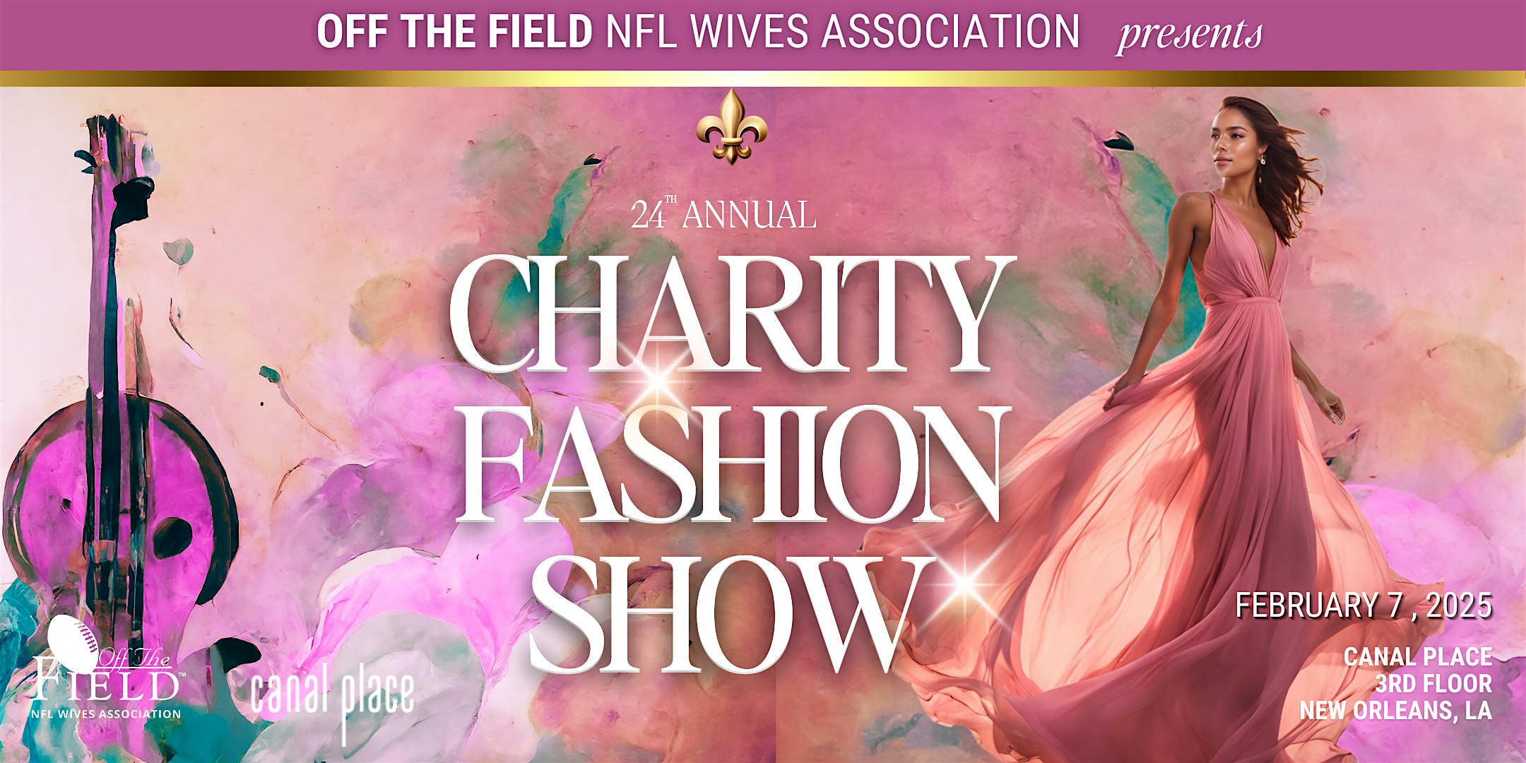 Off The Field NFL Wives Association 24th Annual Charity Fashion Show – New Orleans, LA