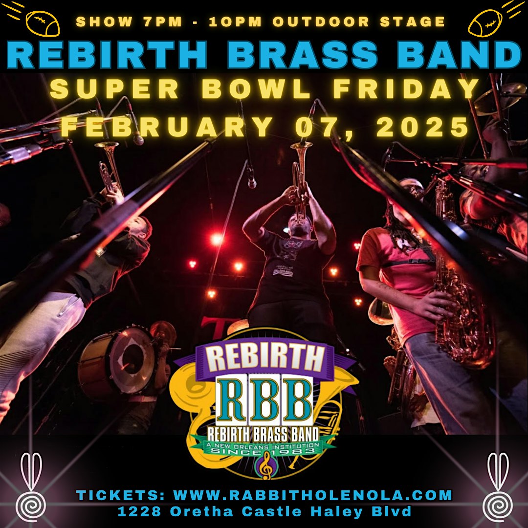 REBIRTH BRASS BAND – New Orleans, LA