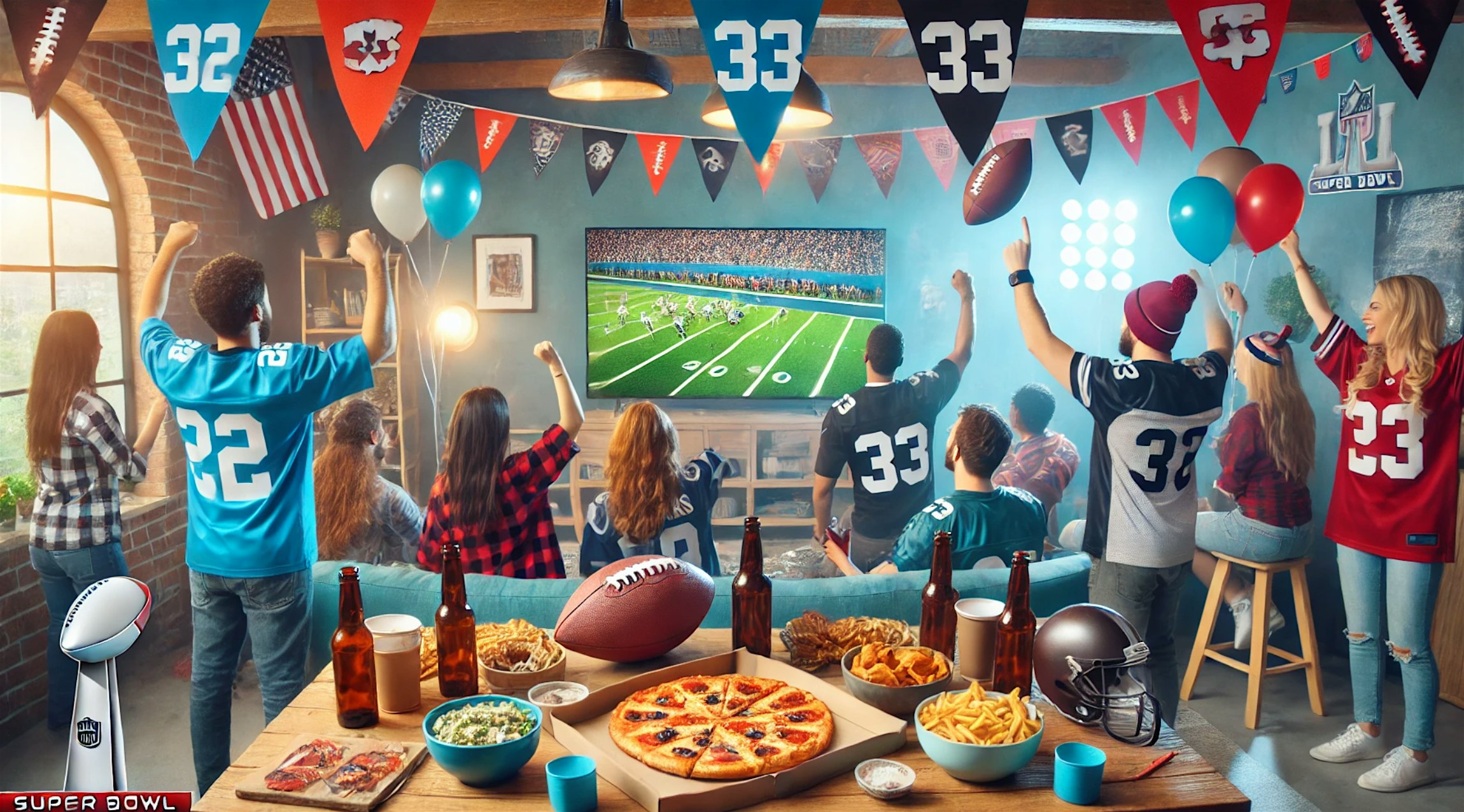 Super Bowl Party 2025 – Ann Arbor, MI