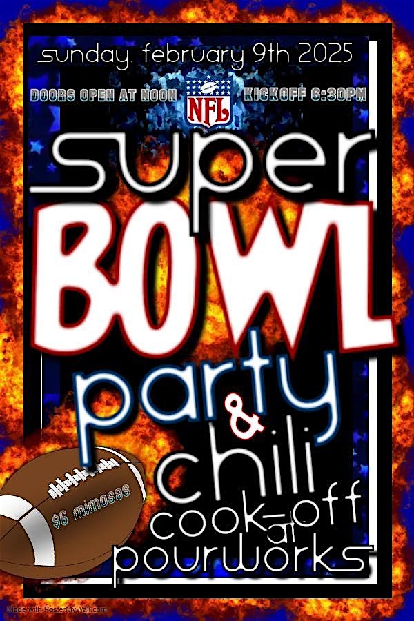 SUPER BOWL PARTY & CHILI COOK-OFF! – Raleigh, NC