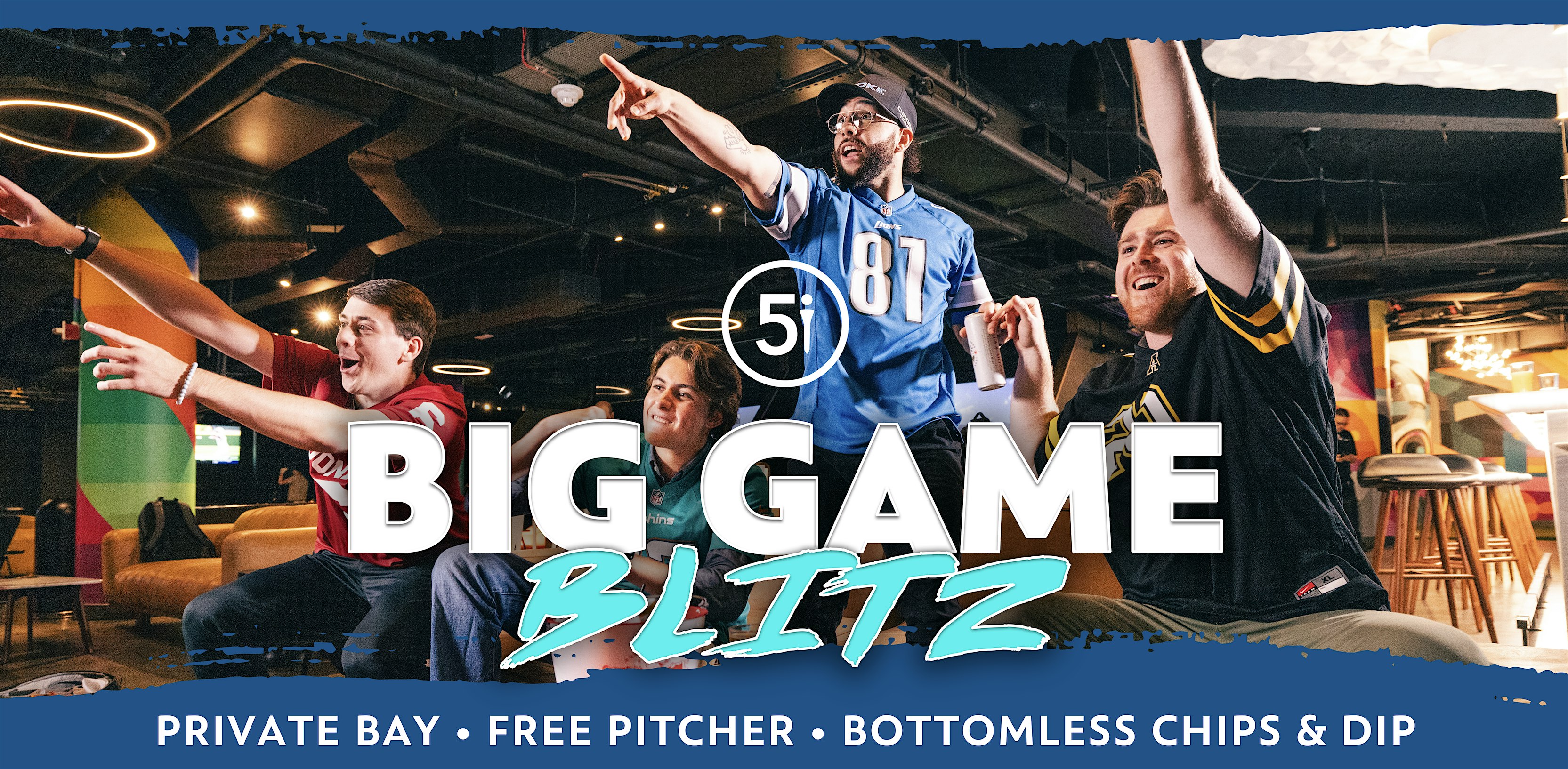 Big Game Blitz @ Five Iron Golf – Detroit, MI