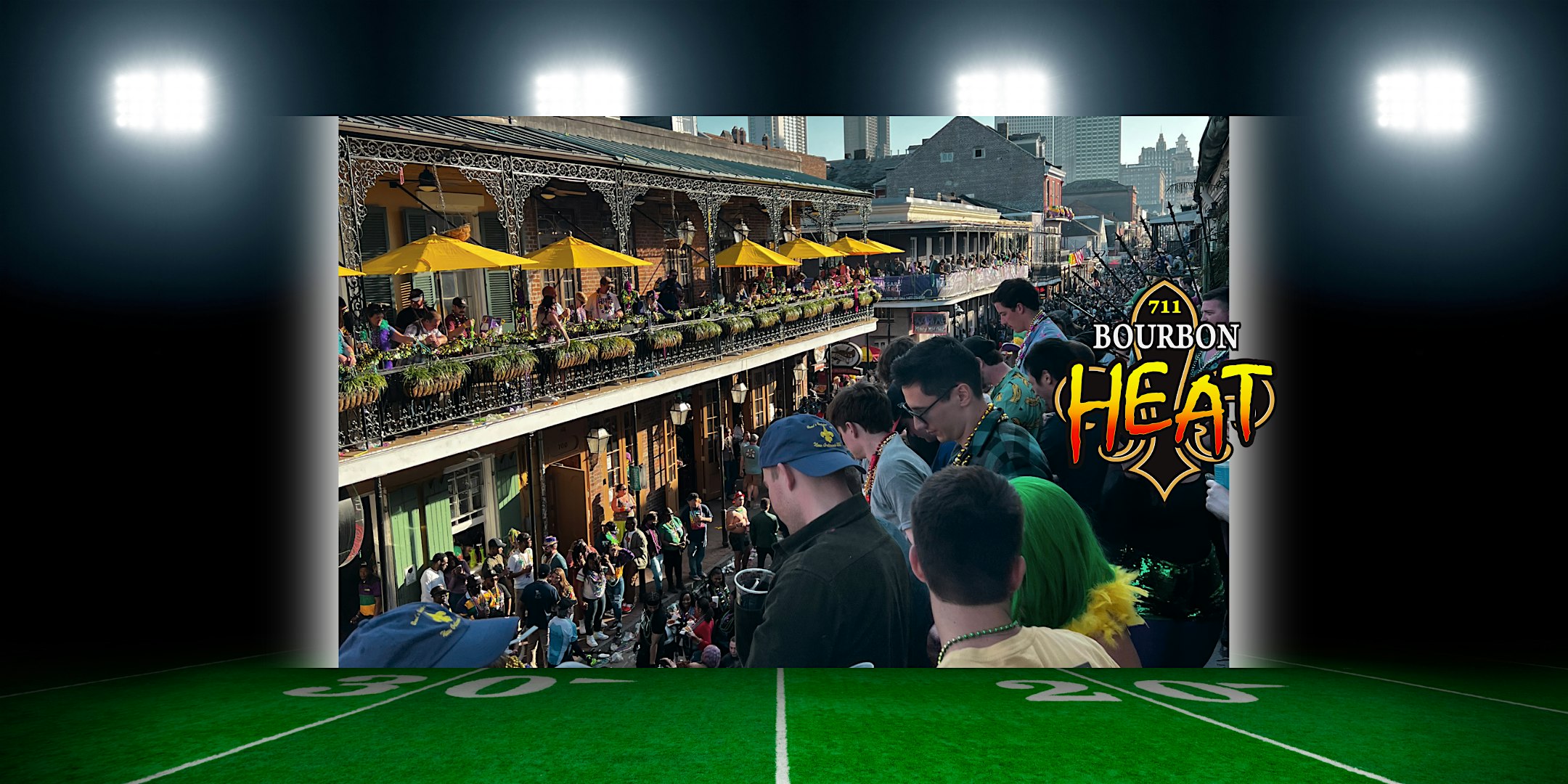 Super Bowl NOLA: Bourbon St Balcony Watch Party – New Orleans, LA