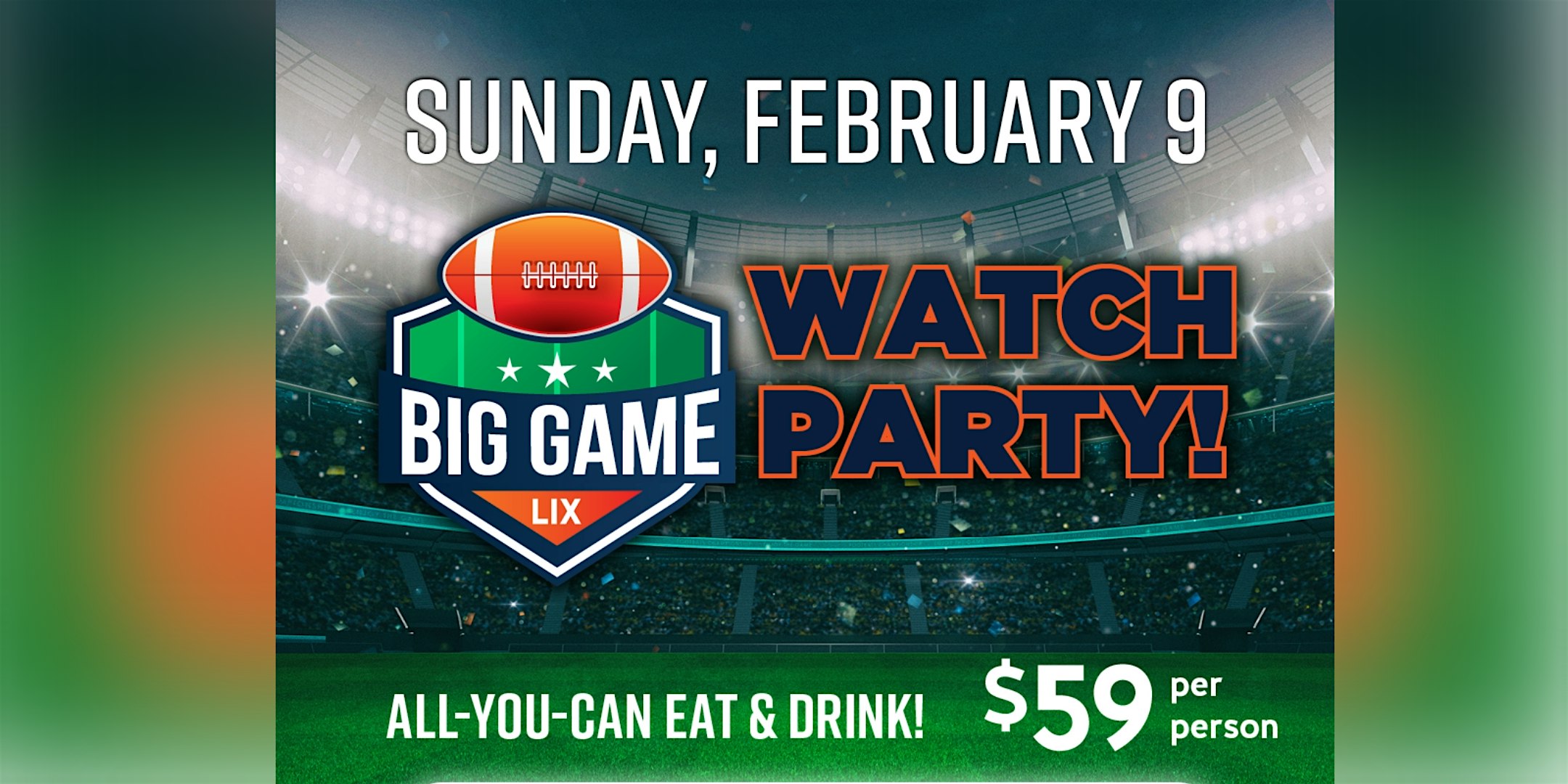 Big Game Watch Party – Las Vegas, NV