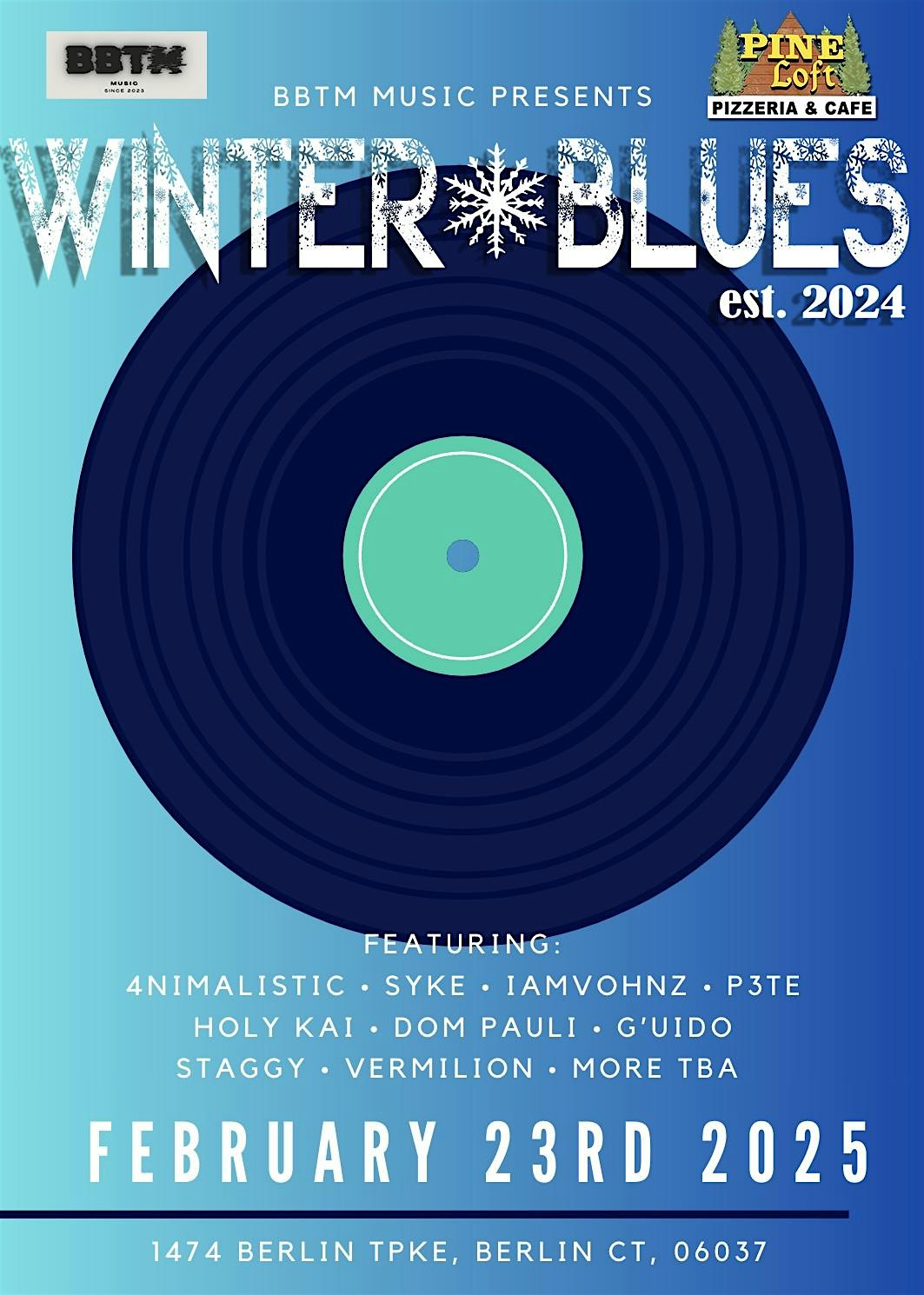 Winter Blues Music Festival 2025 – Berlin, CT