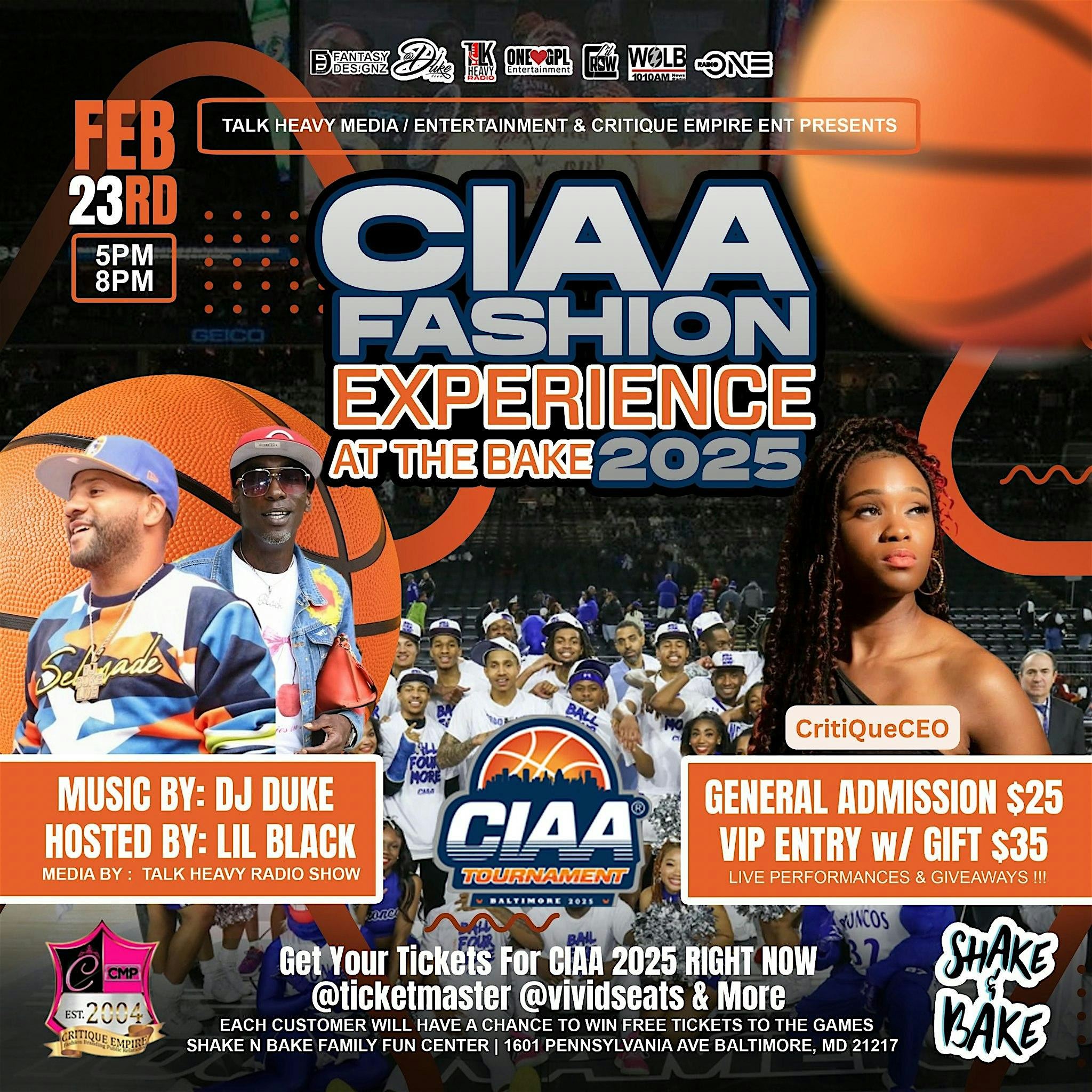 CIAA Fashion Experience at the Bake – Baltimore, MD