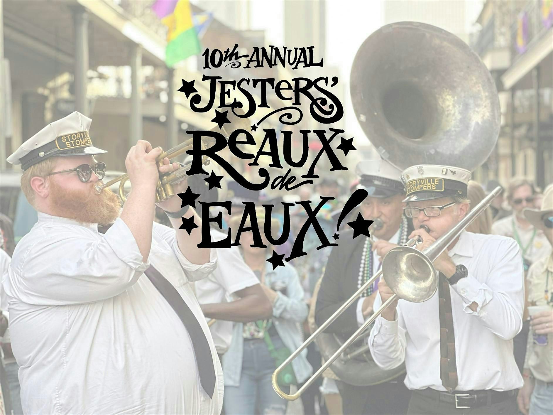 10th Annual Jesters’ Reaux-de-Eaux Second Line – New Orleans, LA