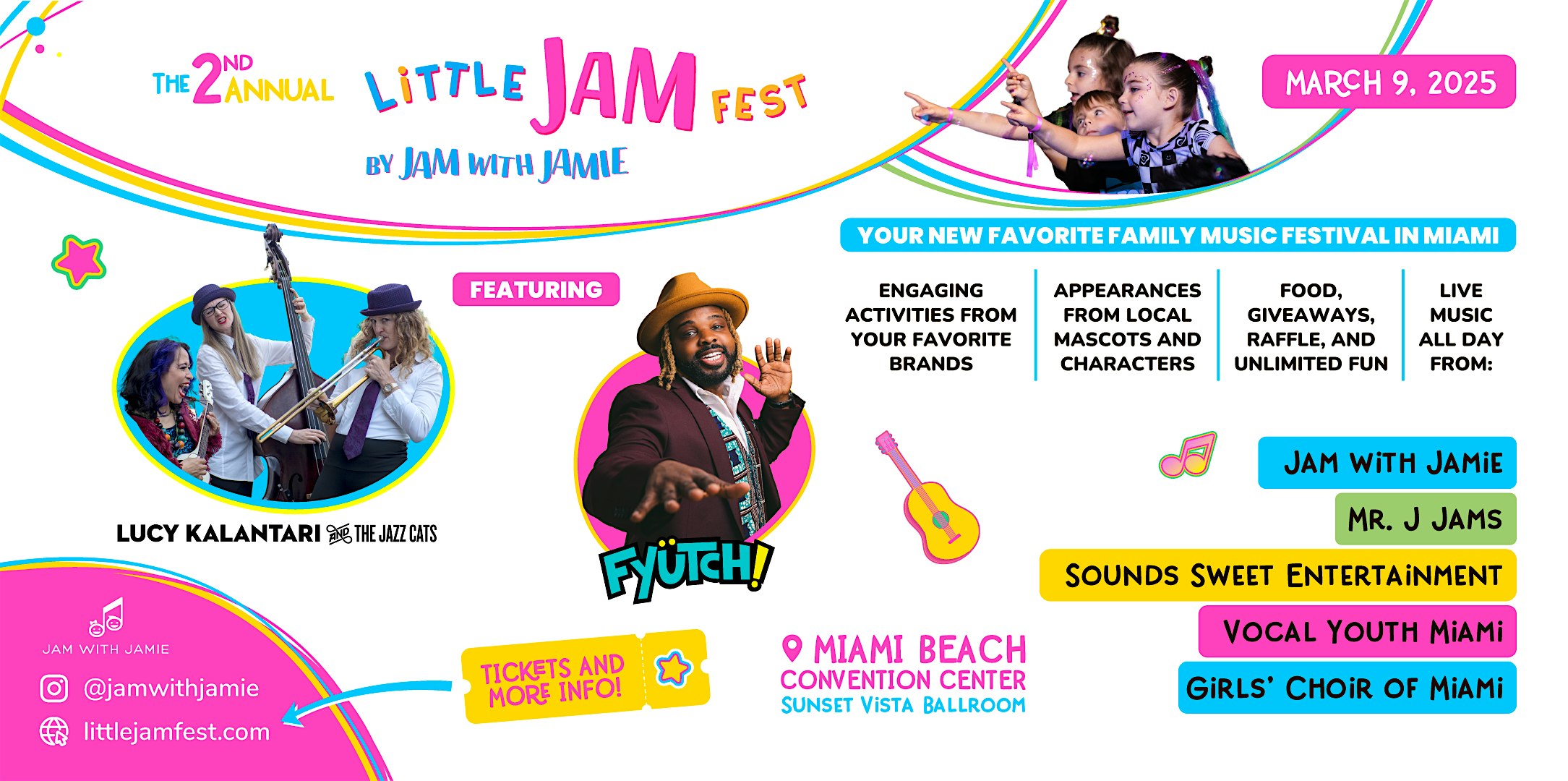 2nd Annual Little Jam Fest – Miami Beach, FL