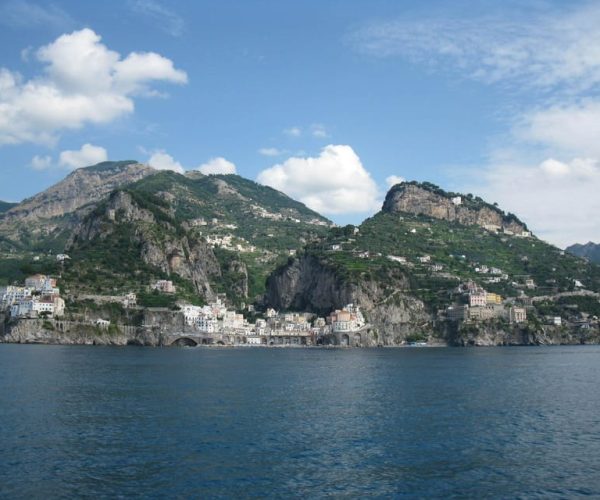 Amalfi Coast: Full-Day Private Boat Cruise – Amalfi, Italy