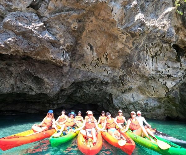 Amalfi: Kayak & Snorkeling tour,sea caves and natural arches – Amalfi, Italy