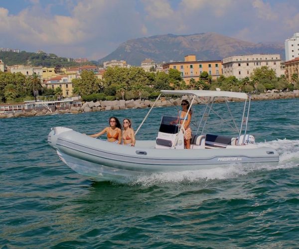 Amalfi coast rent boat: from Salerno without license – Amalfi, Italy