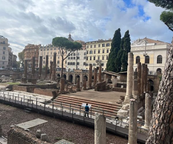 Ancient Rome: Archeological area Largo Argentina – Rome, Italy