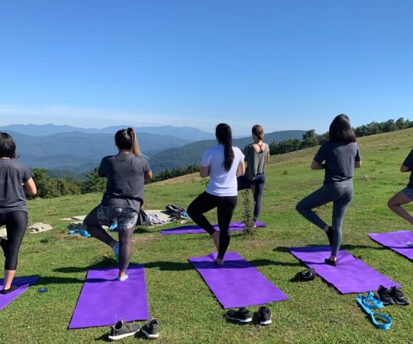 Asheville: Yoga on a Mountain Hike – Asheville, North Carolina